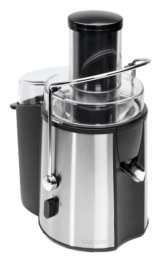 CLATRONIC Entsafter AE 3532, direkter Saftauslauf, schwarz-inox, 1000 W