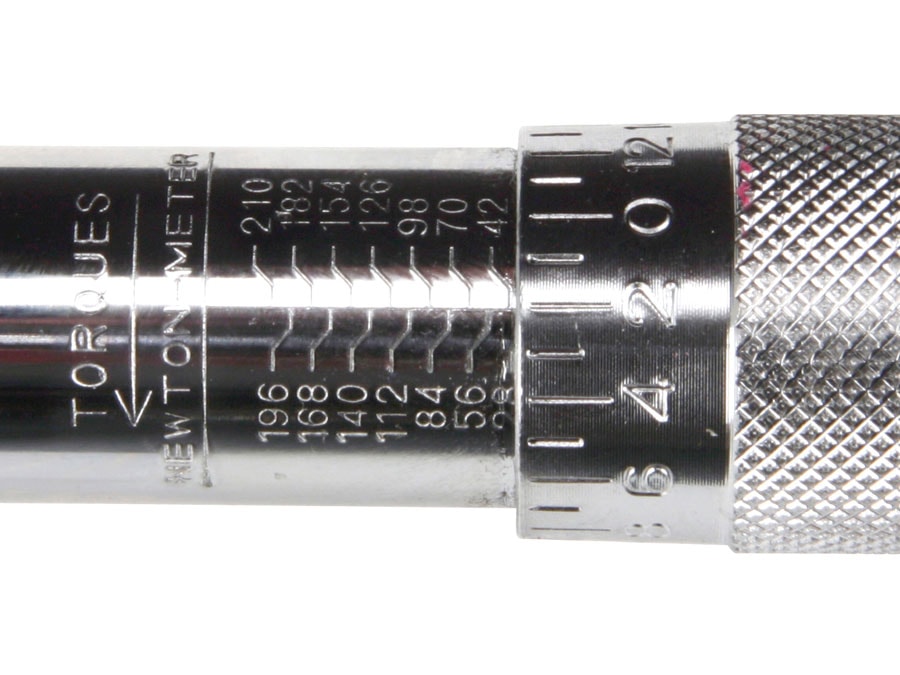 BGS TECHNIC Drehmomentschlüssel, 1/2" (12,7 mm), 30…210Nm