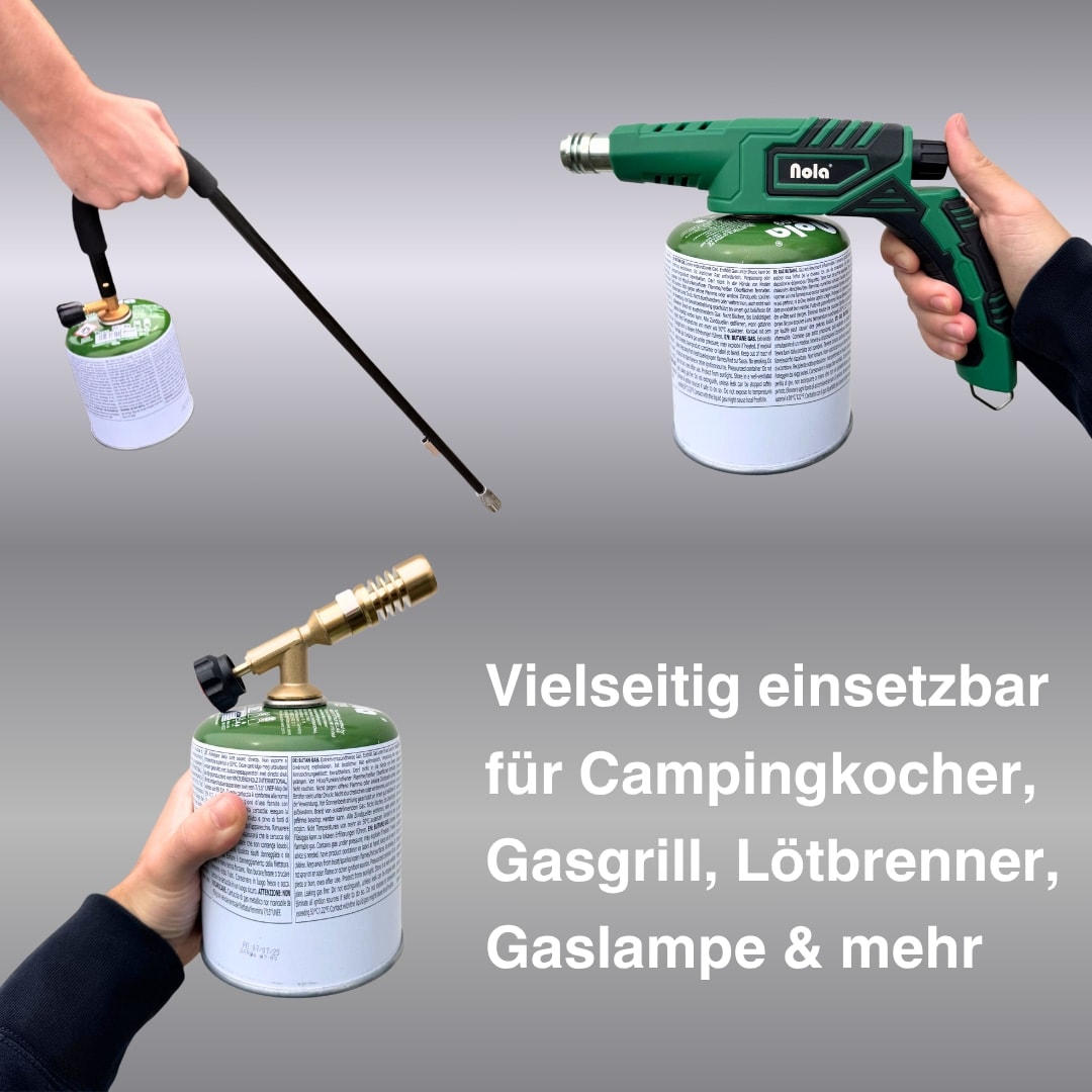 NOLA Butangaskartusche 709, 450g mit 7/16" Gewinde
