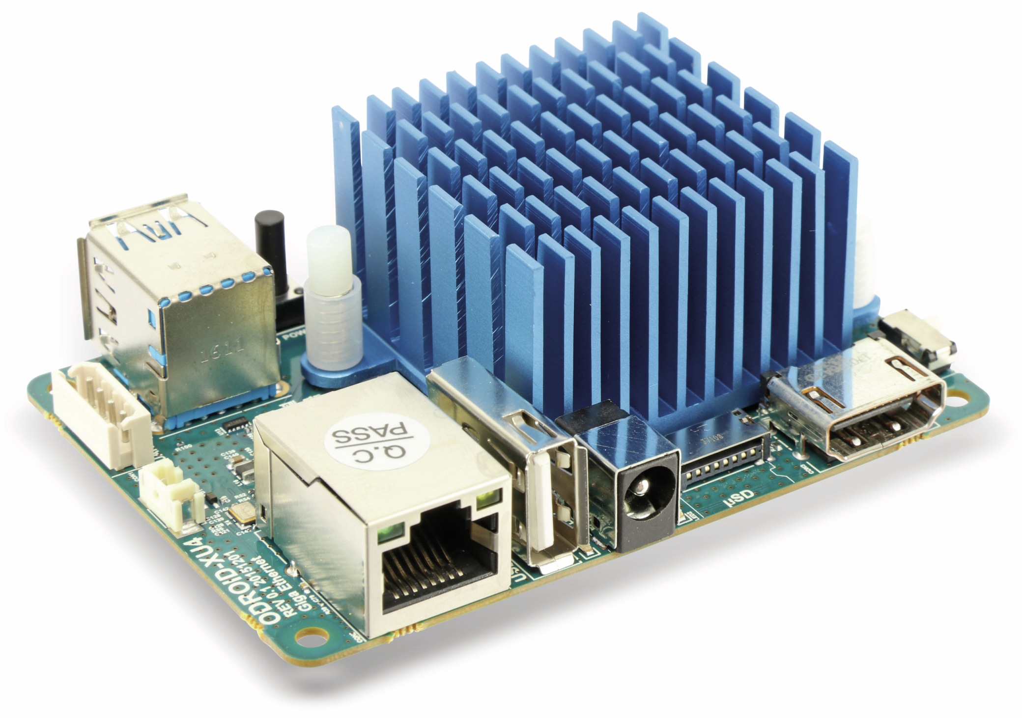 ODROID-XU4Q Einplatinen-Computer, SAMSUNG Exynos 5422, 2 GB, 2x USB 3.0