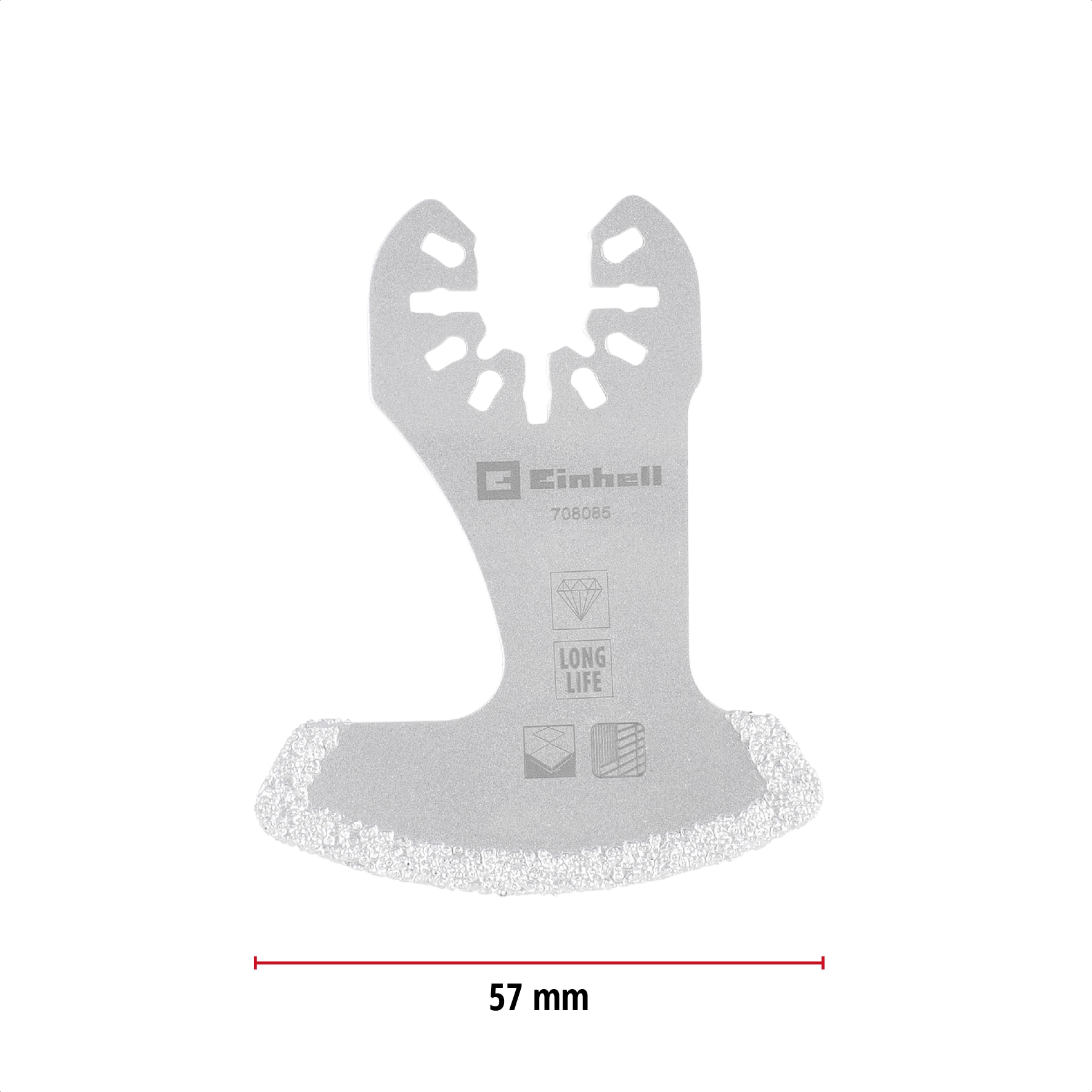 EINHELL Segmentmesser, 504980, 57 mm
