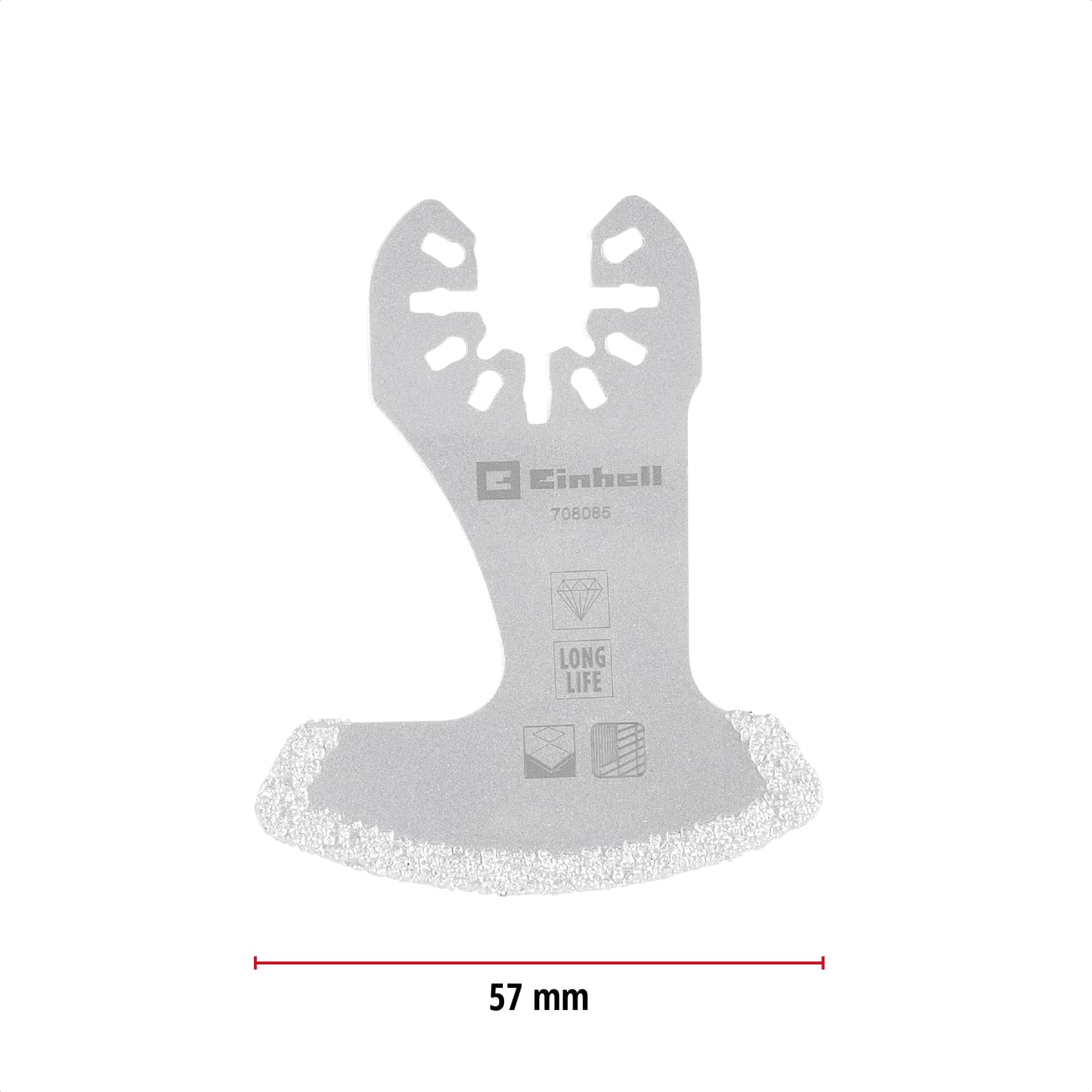 EINHELL Segmentmesser, 504980, 57 mm