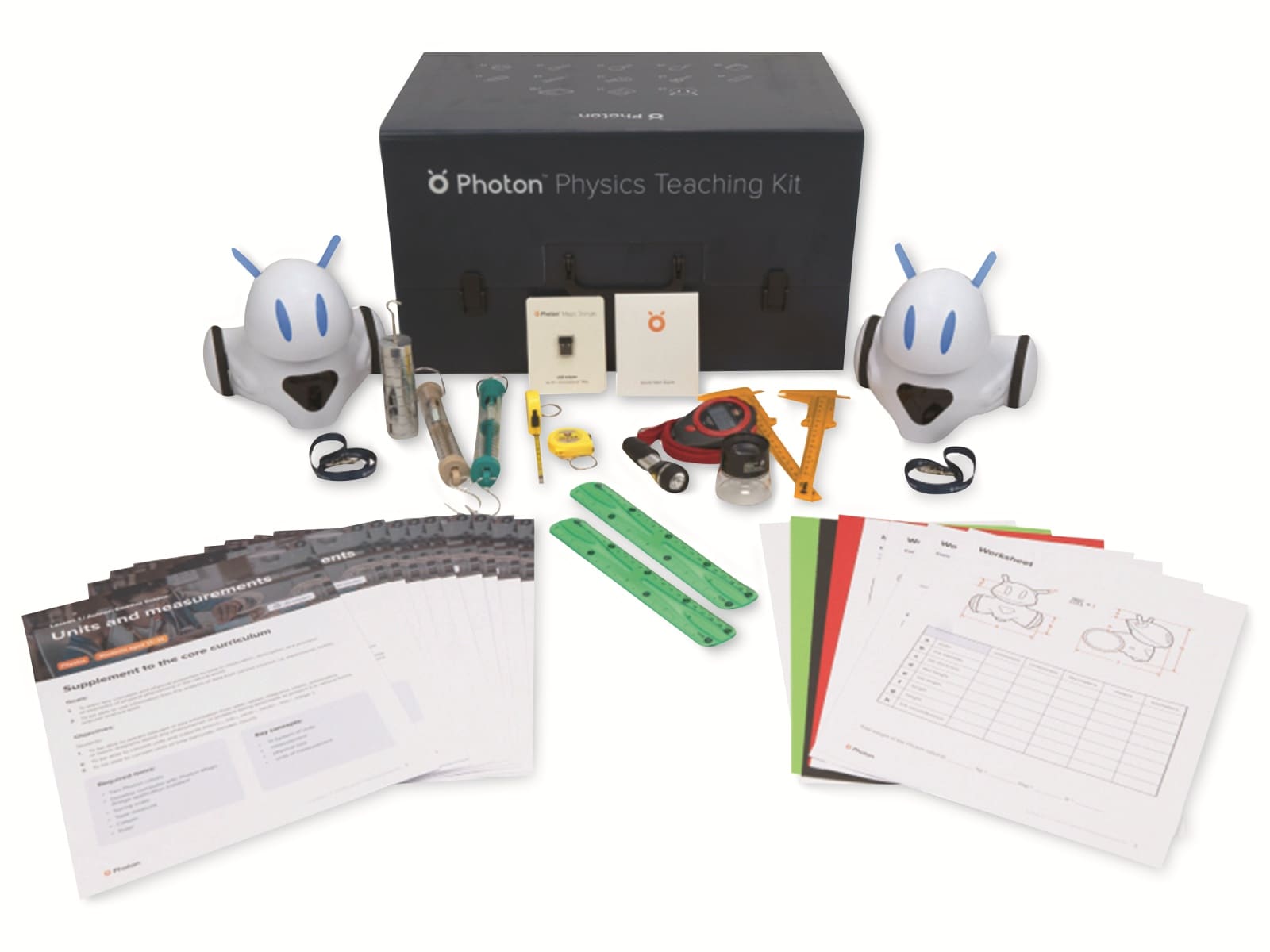 Photon MINT Education, PE_PSK, Komplettpaket "Physik" inkl. 2 Roboter ab 10 Jahren