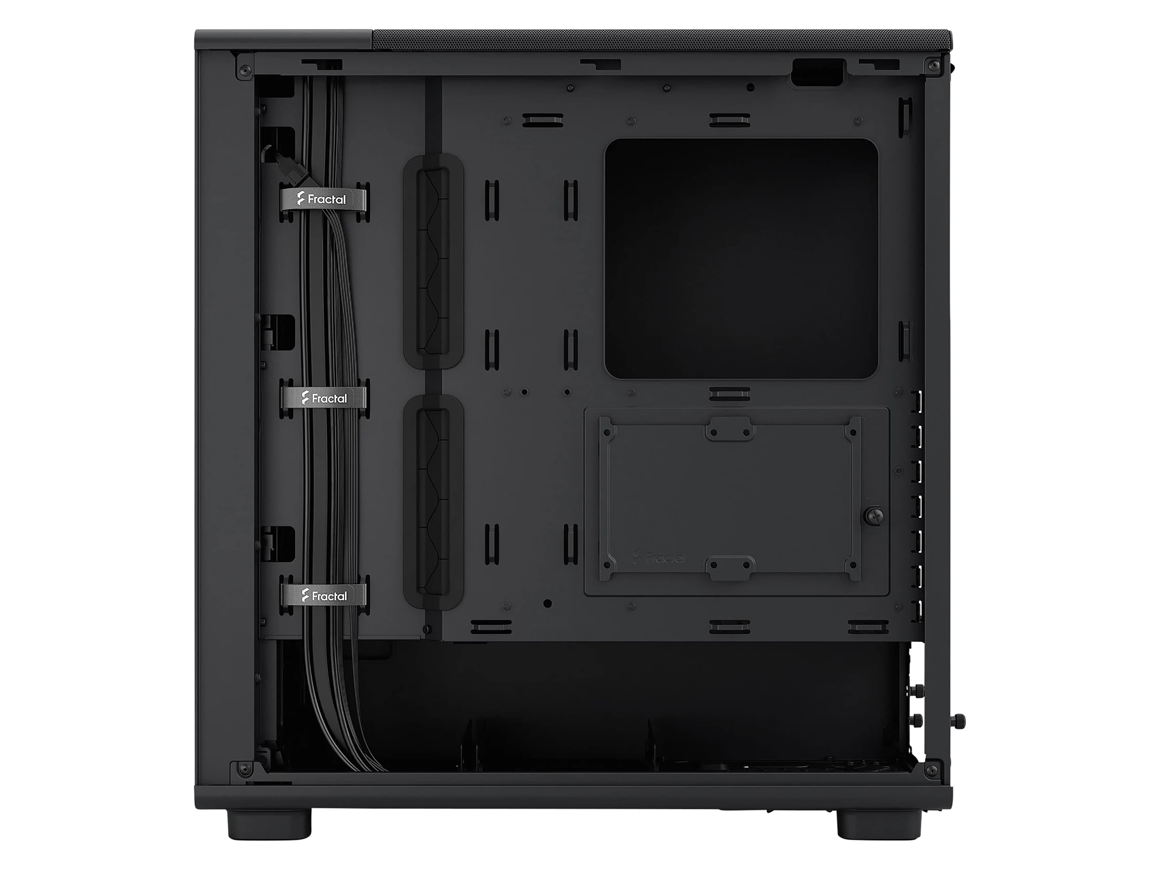 FRACTAL Midi Tower Design Epoch Black Solid