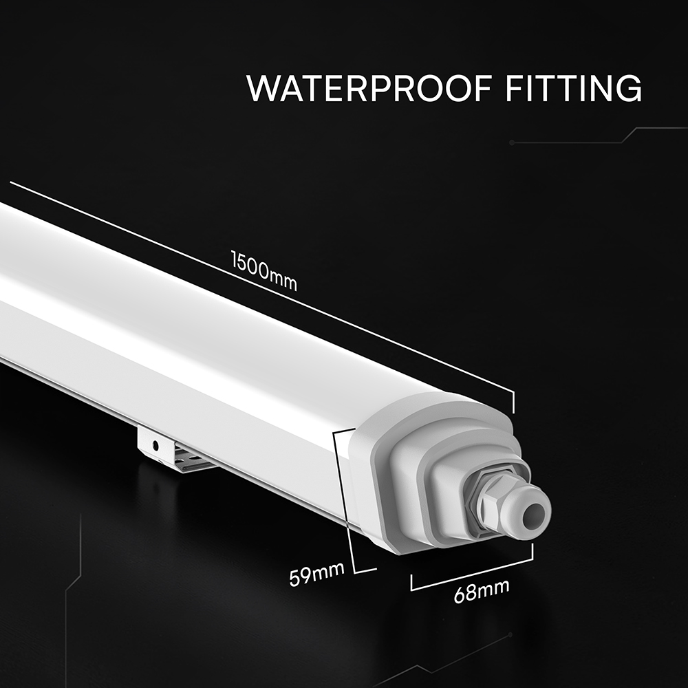 V-TAC LED-Deckenleuchte VT-233906, EEK: E, 48W, 5760lm, 6500K, 120°, IP65