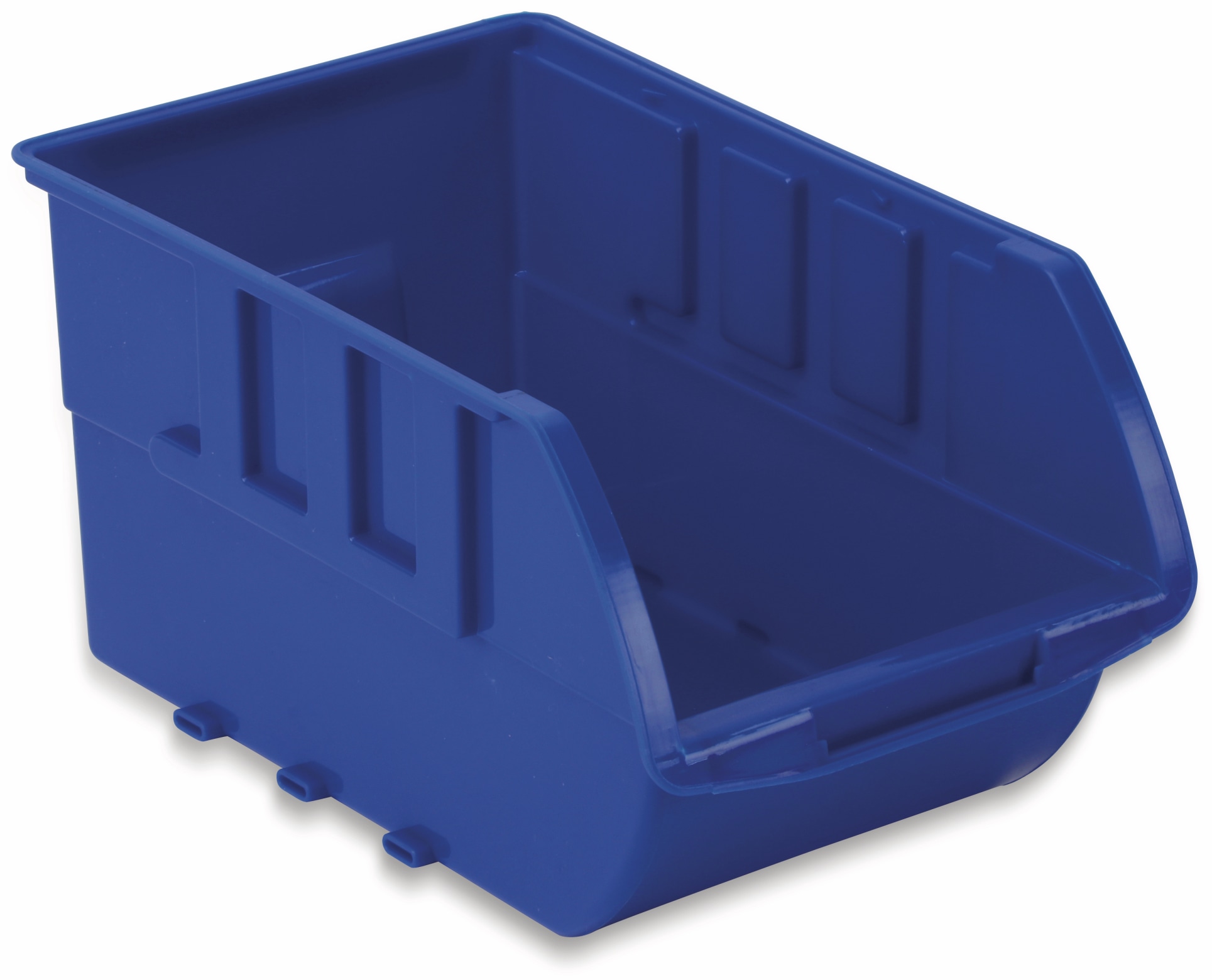 DAYTOOLS Stapelsichtbox RK-1031, 20-teilig, stapelbar, blau/rot