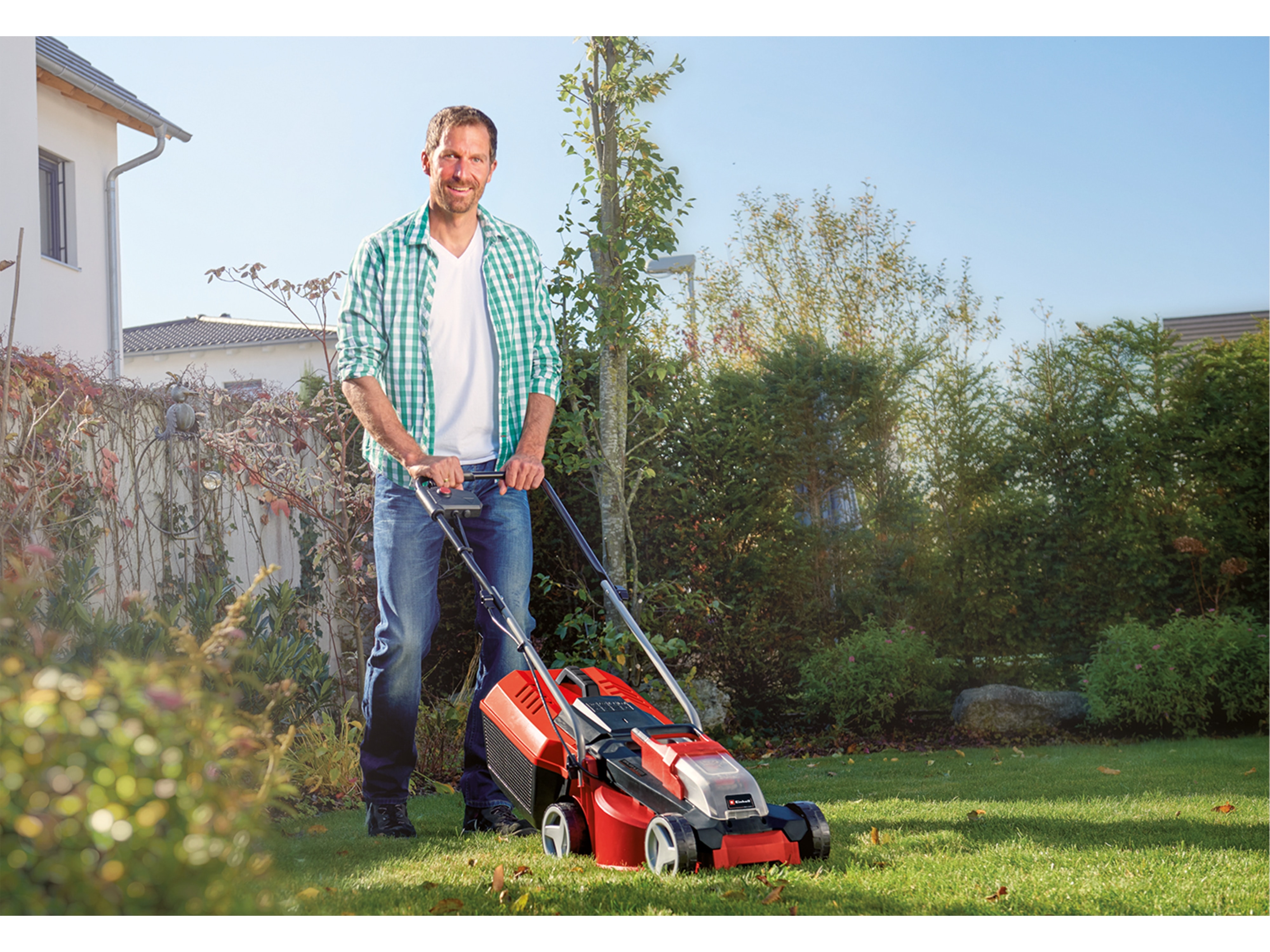 EINHELL Akku-Rasenmäher GE-CM 18/30 Li (1x3,0 Ah)