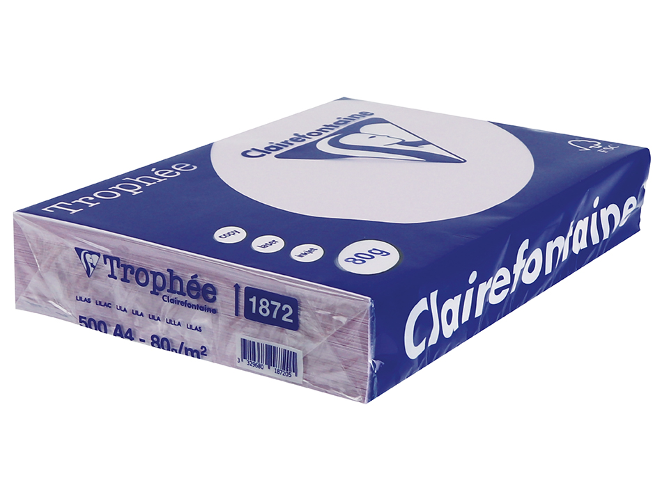 Kopierpapier TROPHÉE A4 80 g/m², 500 Blatt, Lila Kopierpapier TROPHÉE A4 80 g/m², 500 Blatt, Lila