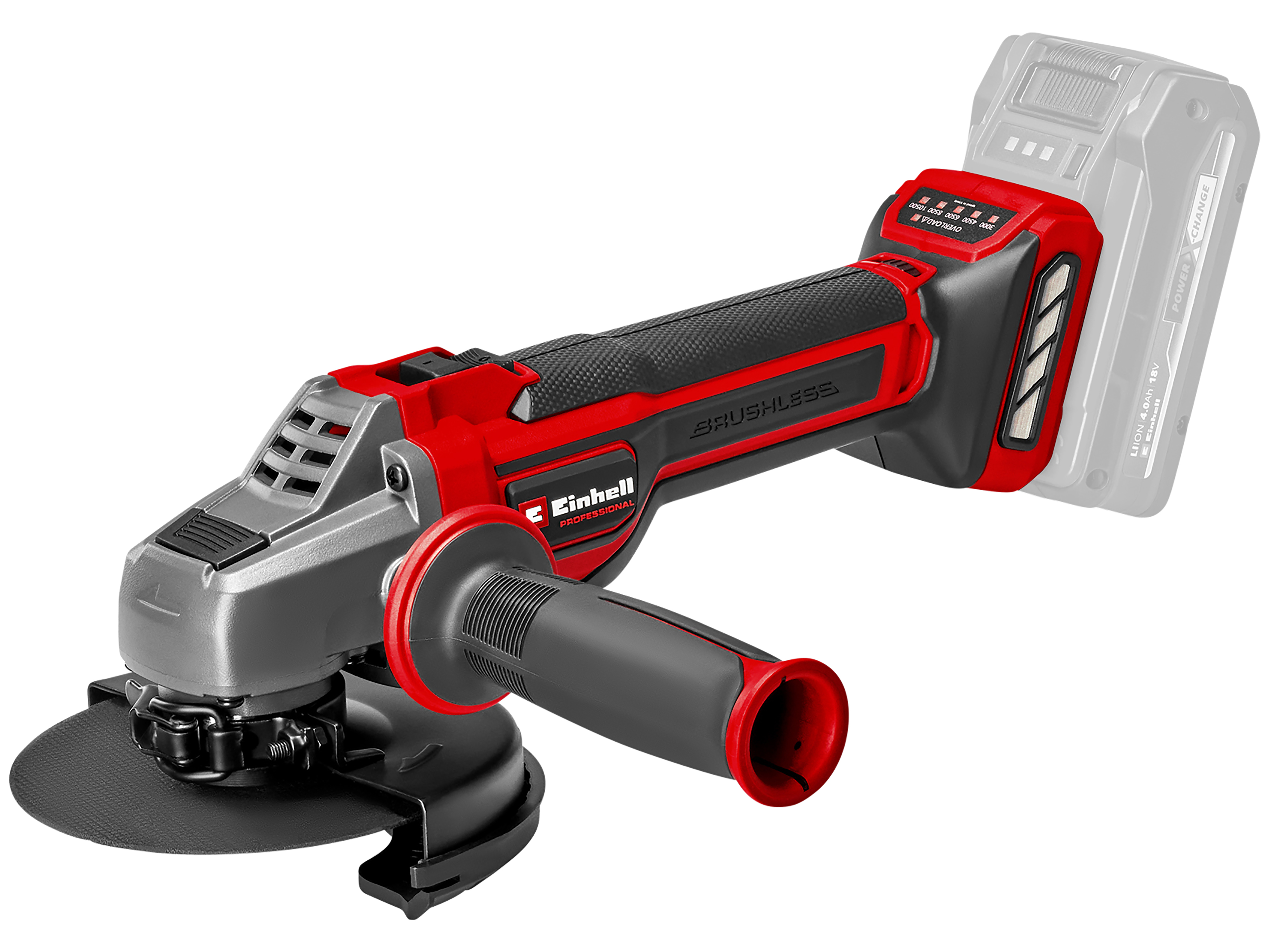 EINHELL Akku-Winkelschleifer TP-AG 18/ 125 CE Q Li-Solo