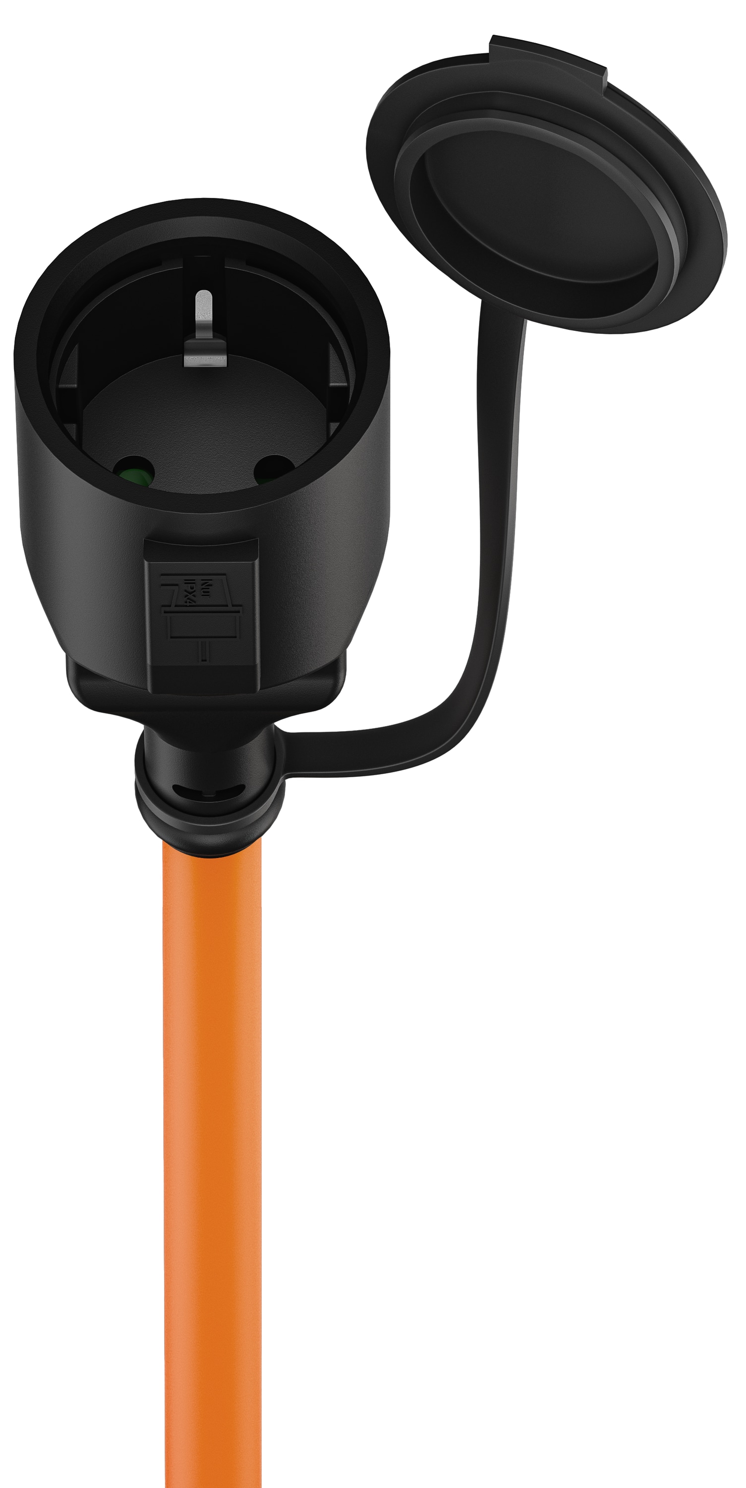 GOOBAY CEE-Adapterkabel 76224, 5 m, Stecker zu Schutzkontakt Kupplung