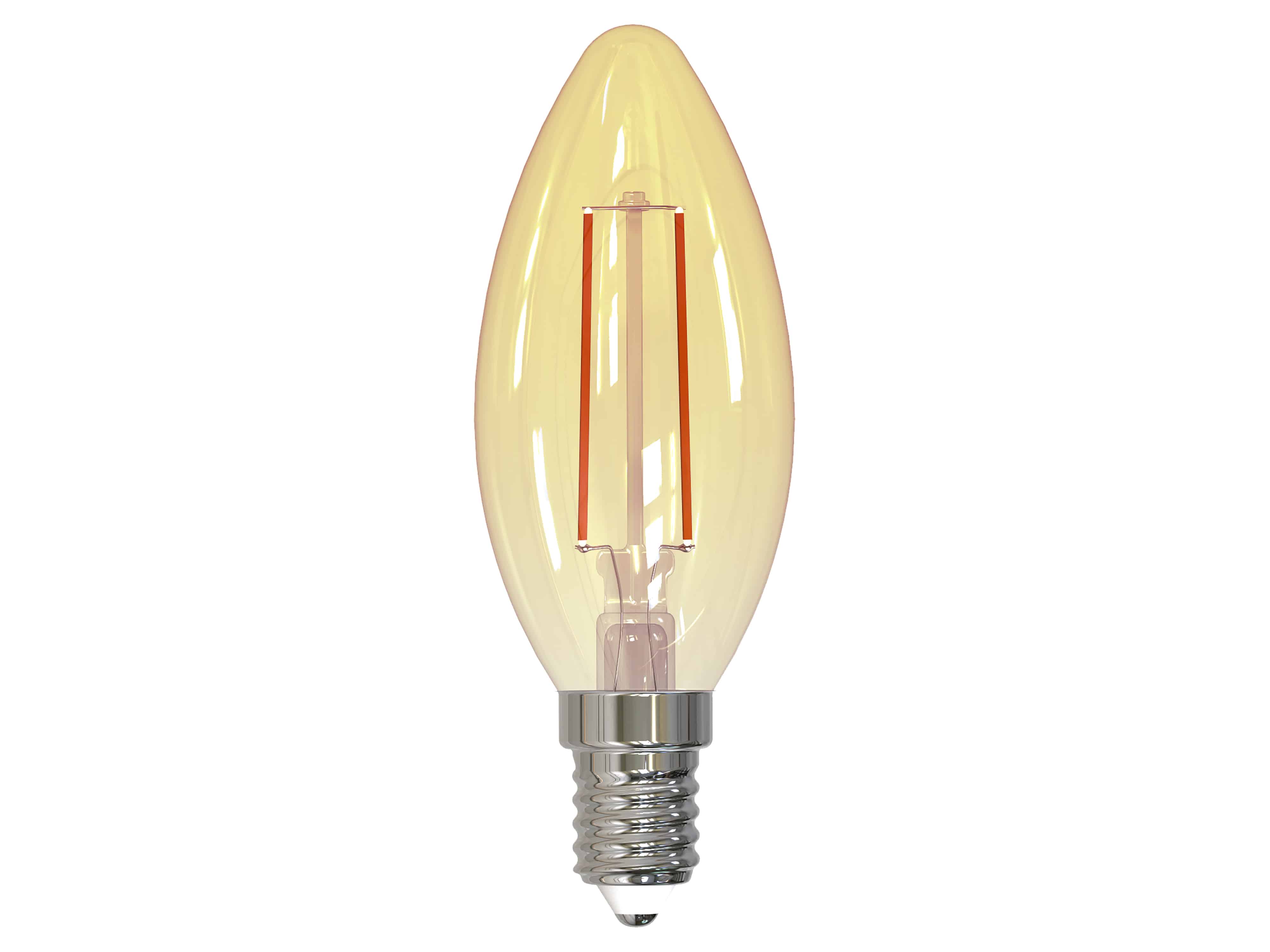 MÜLLER-LICHT LED-Filament-Lampe, E14, EEK: G, 2,2W, 150lm, 2000K