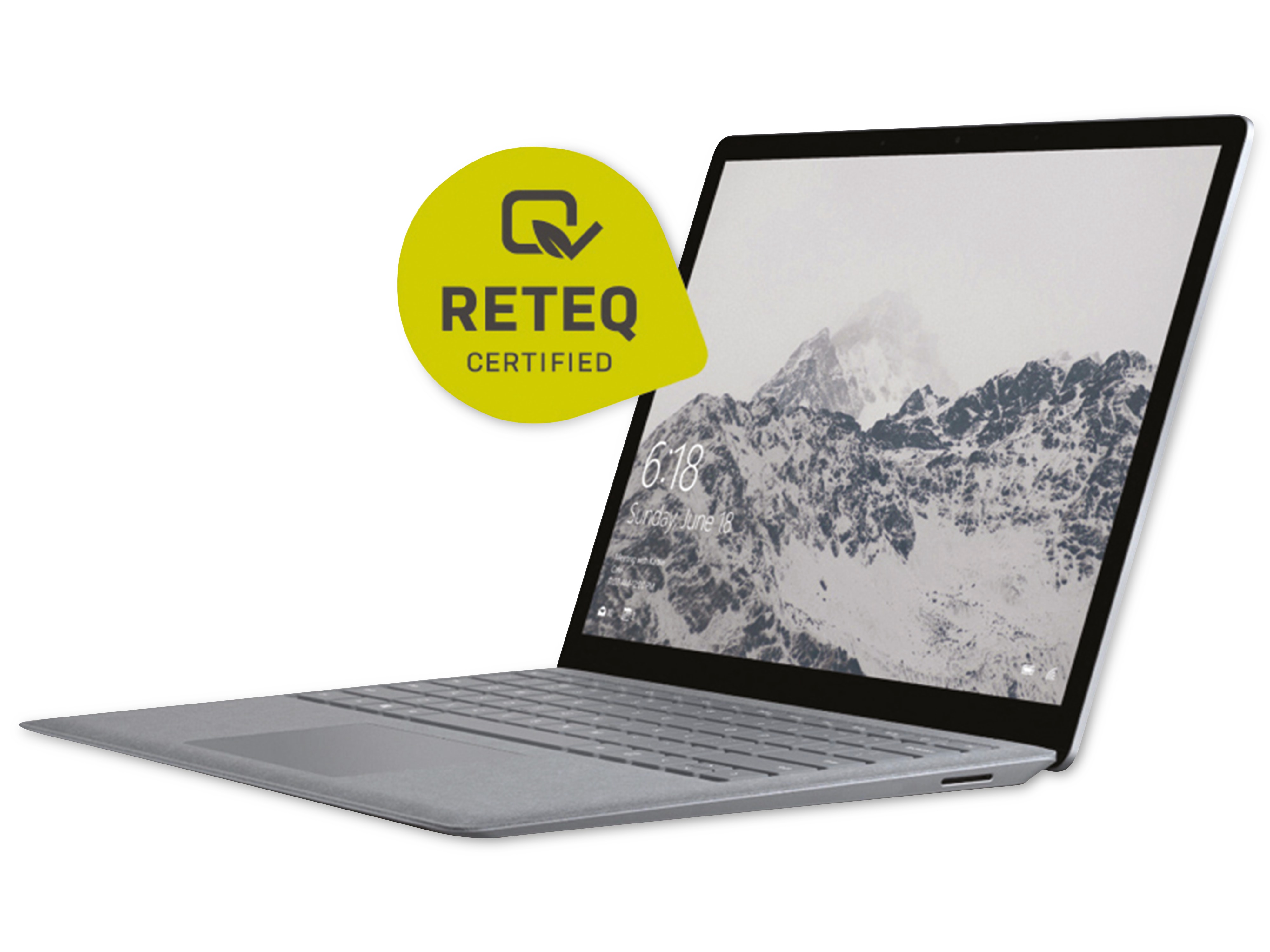 MICROSOFT Notebook Surface Gen1, 34,29 cm (13,5"), Intel i5, 256GB SSD, Win10Pro, Refurbished MICROSOFT Notebook Surface Gen1, 34,29 cm (13,5"), Intel i5, 256GB SSD, Win10Pro, Refurbished