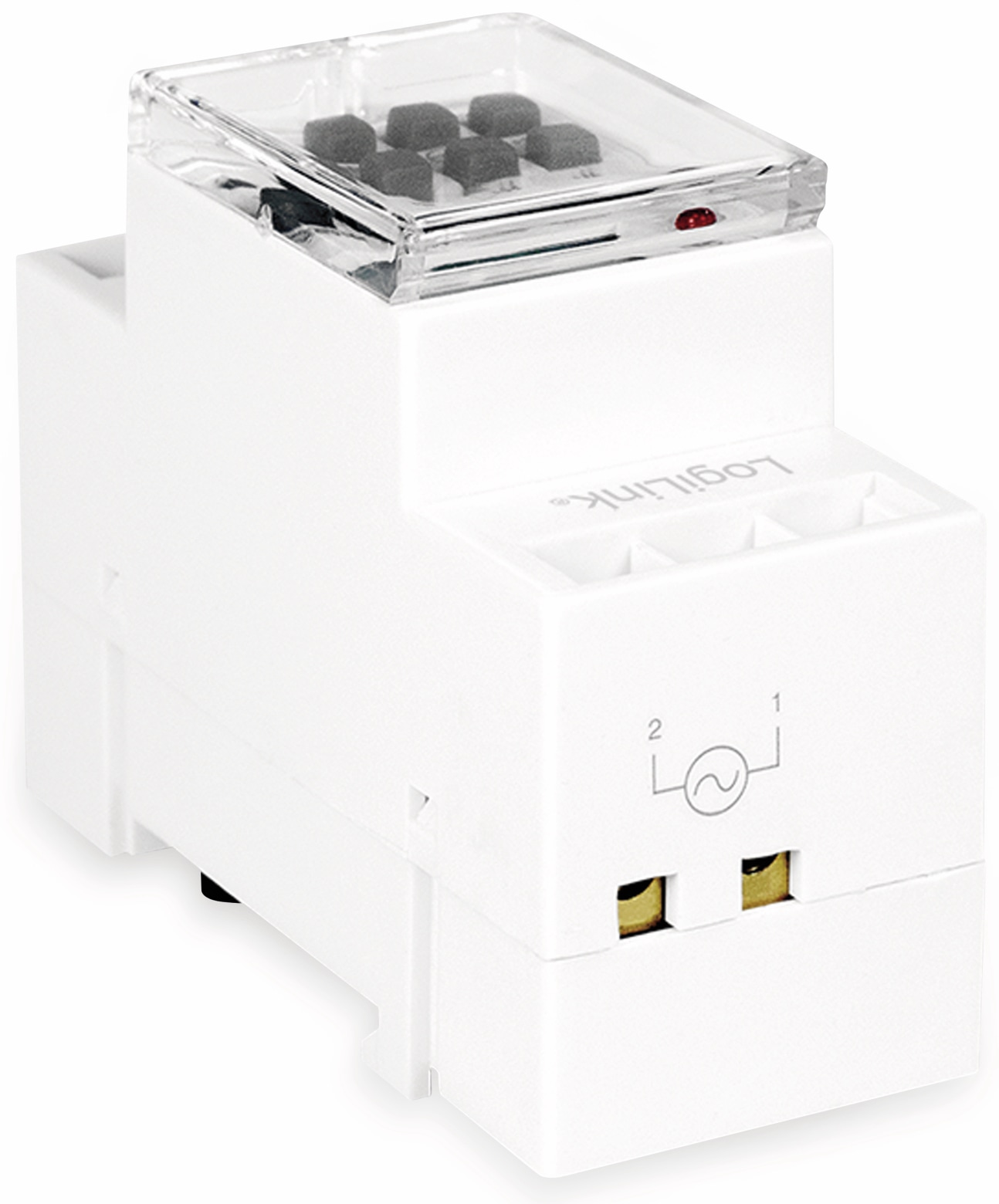 LOGILINK Digitale Wochenzeitschaltuhr ET0010, zur Hutschienenmontage