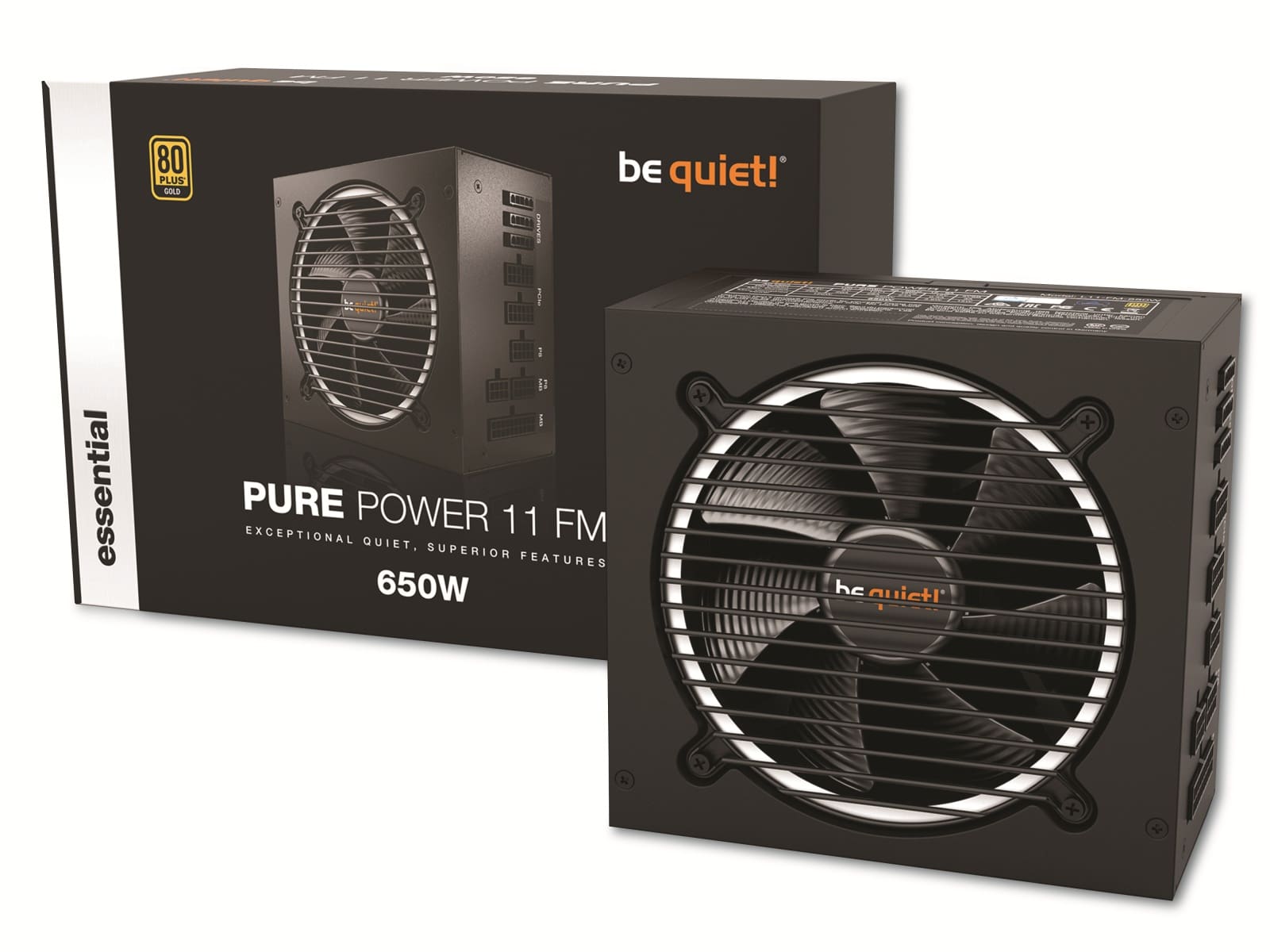  BE QUIET! PC-Netzteil Pure Power 11 FM, 650W, 80+ Gold, Kabelmanagement