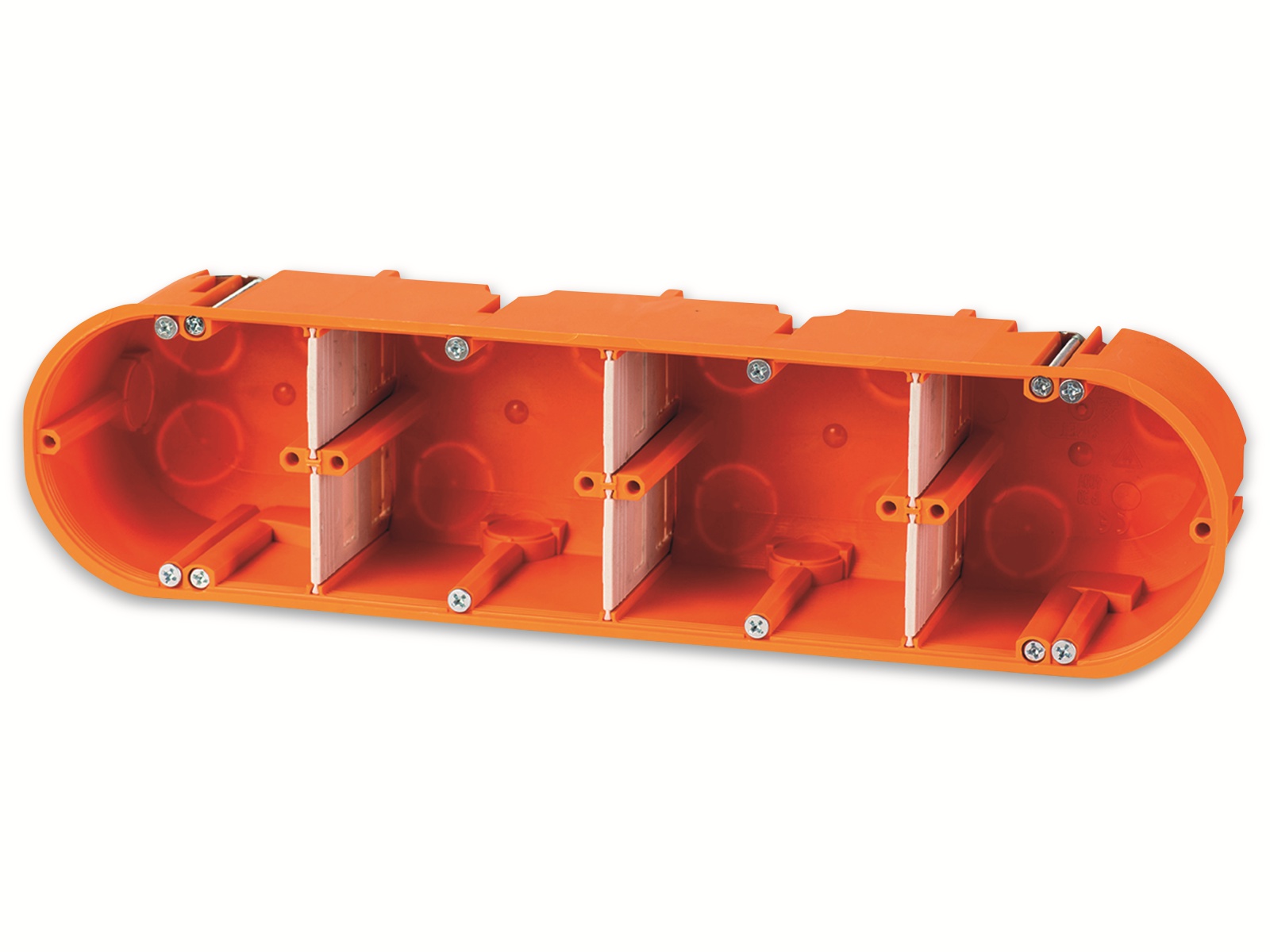 F-TRONIC Hohlwanddose, Ø 68 mm, T 60 mm, 4-fach, massiv F-TRONIC Hohlwanddose, Ý 68 mm, T 60 mm, 4-fach, massiv