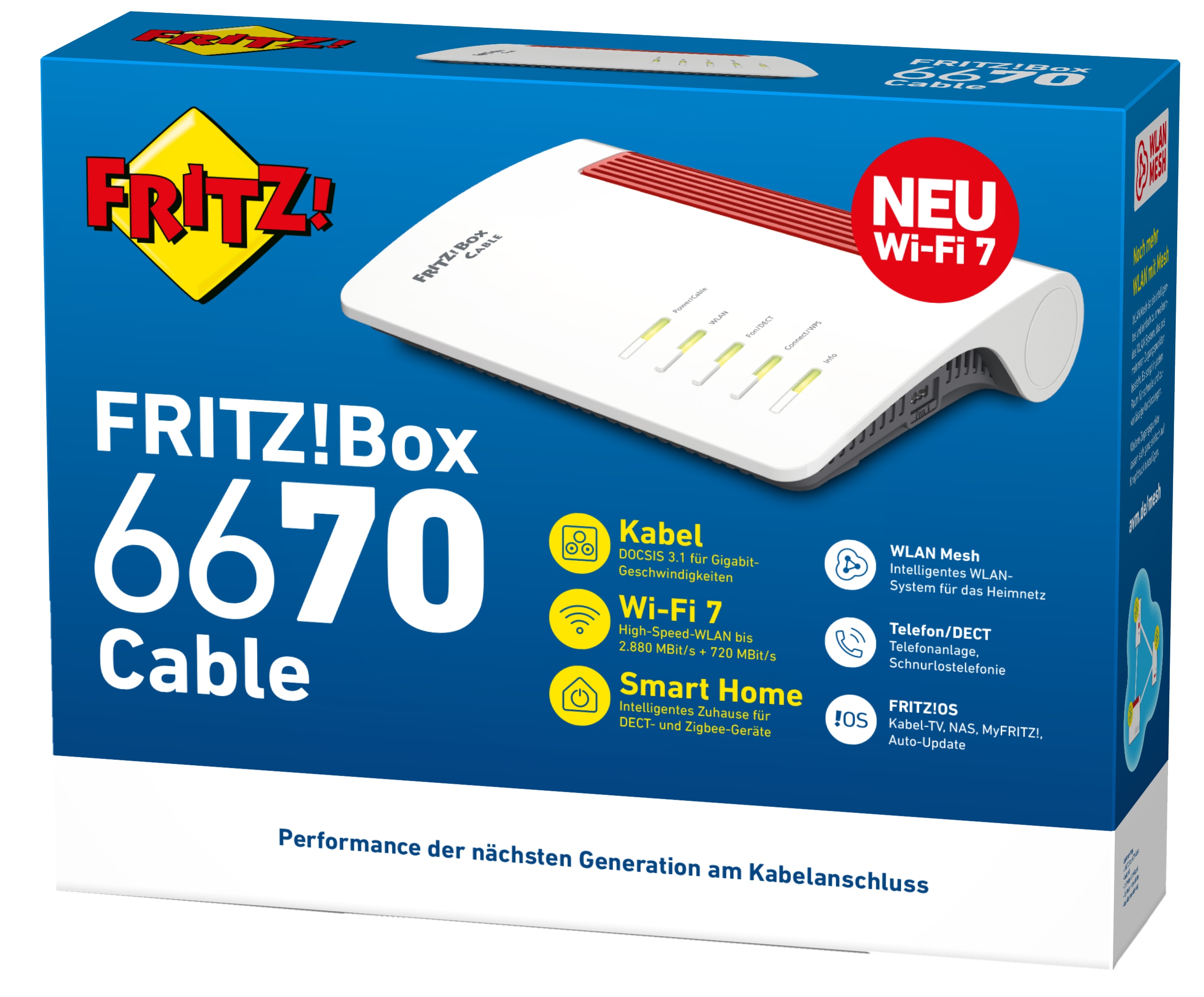 AVM WLAN Router FRITZ!Box 6670 Cable