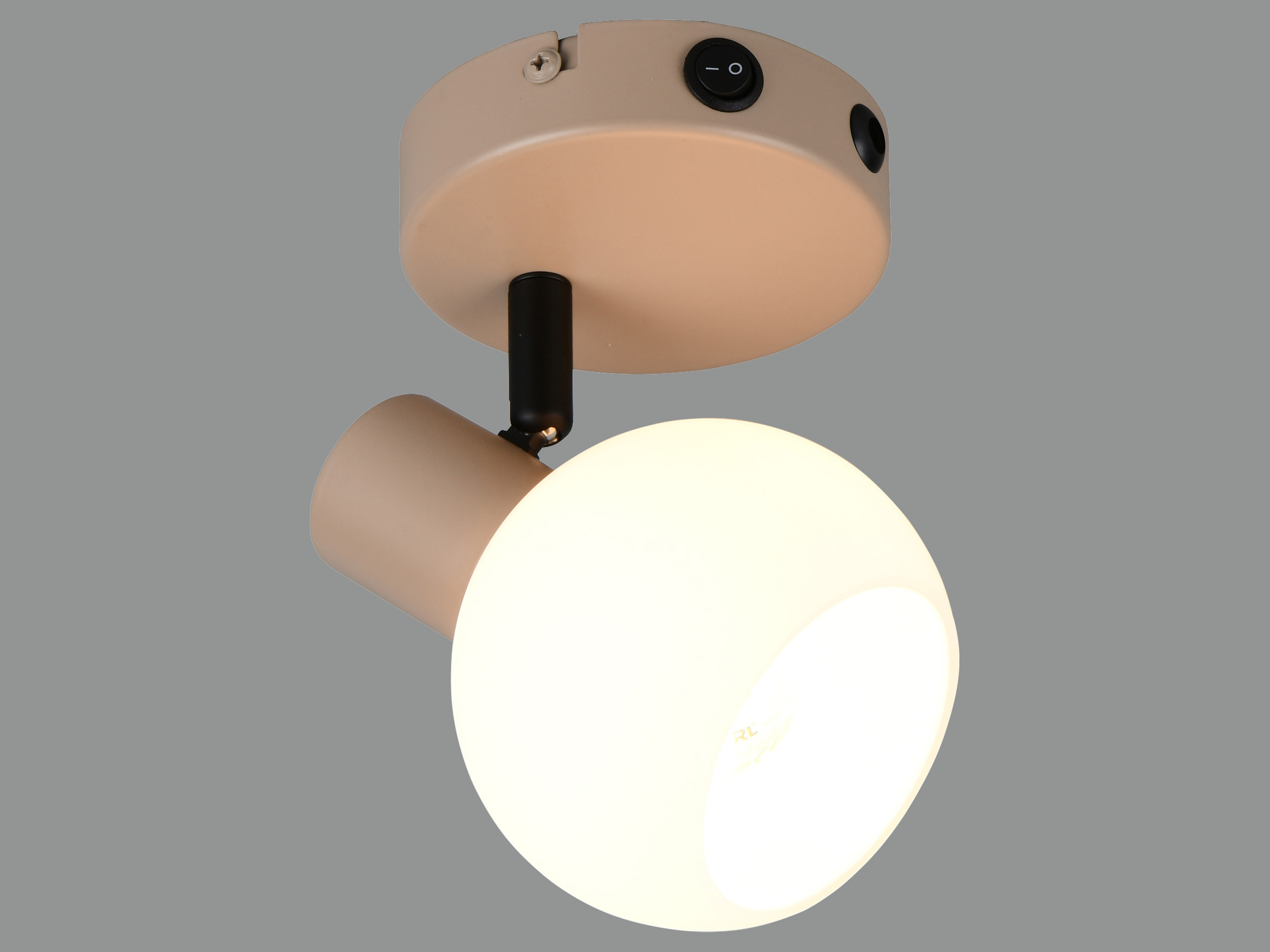 REALITY Wandleuchte Boba R86371743, E14, ohne LM, IP20, beige REALITY Wandleuchte Boba R86371743, E14, ohne LM, IP20, beige