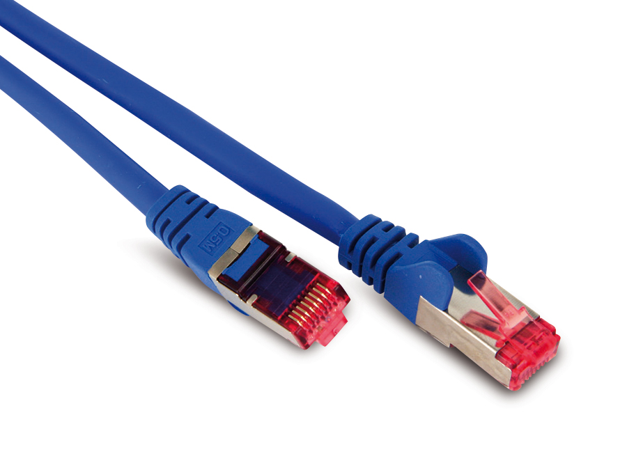 S-IMPULS CAT.6a Patchkabel, halogenfrei, GHMT zertifiziert, 0,25 m, blau S-IMPULS CAT.6a Patchkabel, halogenfrei, GHMT zertifiziert, 0,25 m, blau