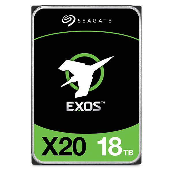 SEAGATE HDD Exos X20 ST18000NM003D 18 TB, 8,9 cm (3,5"), 256MB, SATA 6 Gbit/s