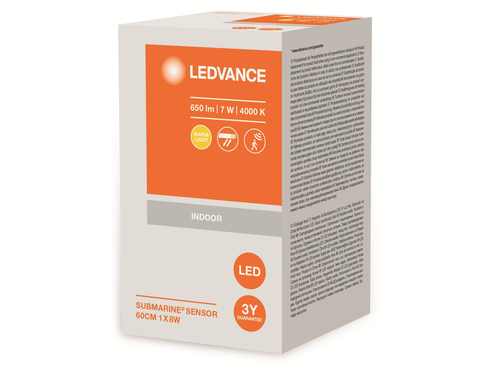 LEDVANCE LED-Feuchtraumleuchte Submarine mit Sensor, 600mm, 8W LEDVANCE LED-Feuchtraumleuchte Submarine mit Sensor, 600mm, 8W