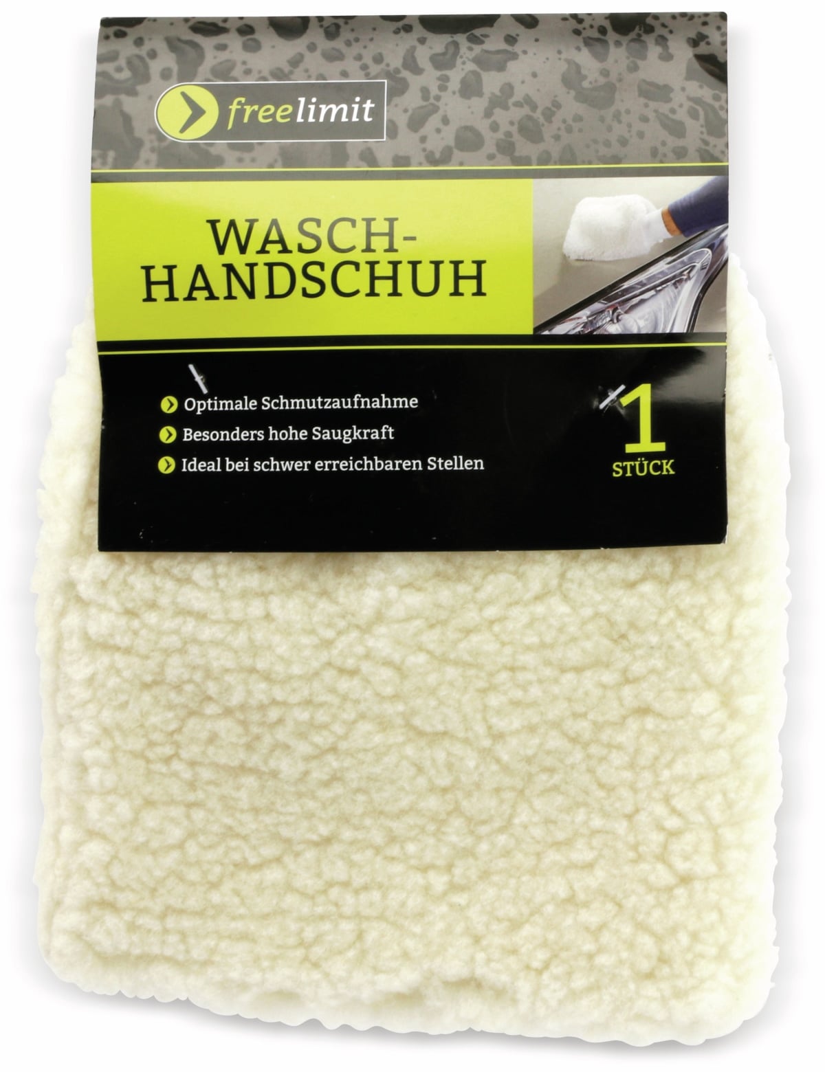 Waschhandschuh, 200x190 mm
