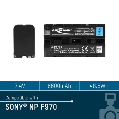 ANSMANN Kamera-Akku A-Son NP-F970 ANSMANN Kamera-Akku A-Son NP-F970