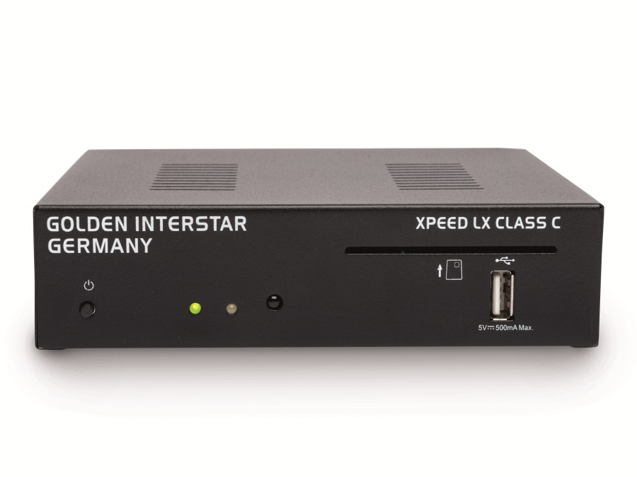 DVB-C HDTV-Receiver GOLDEN INTERSTAR Xpeed LX Class C, Full HD