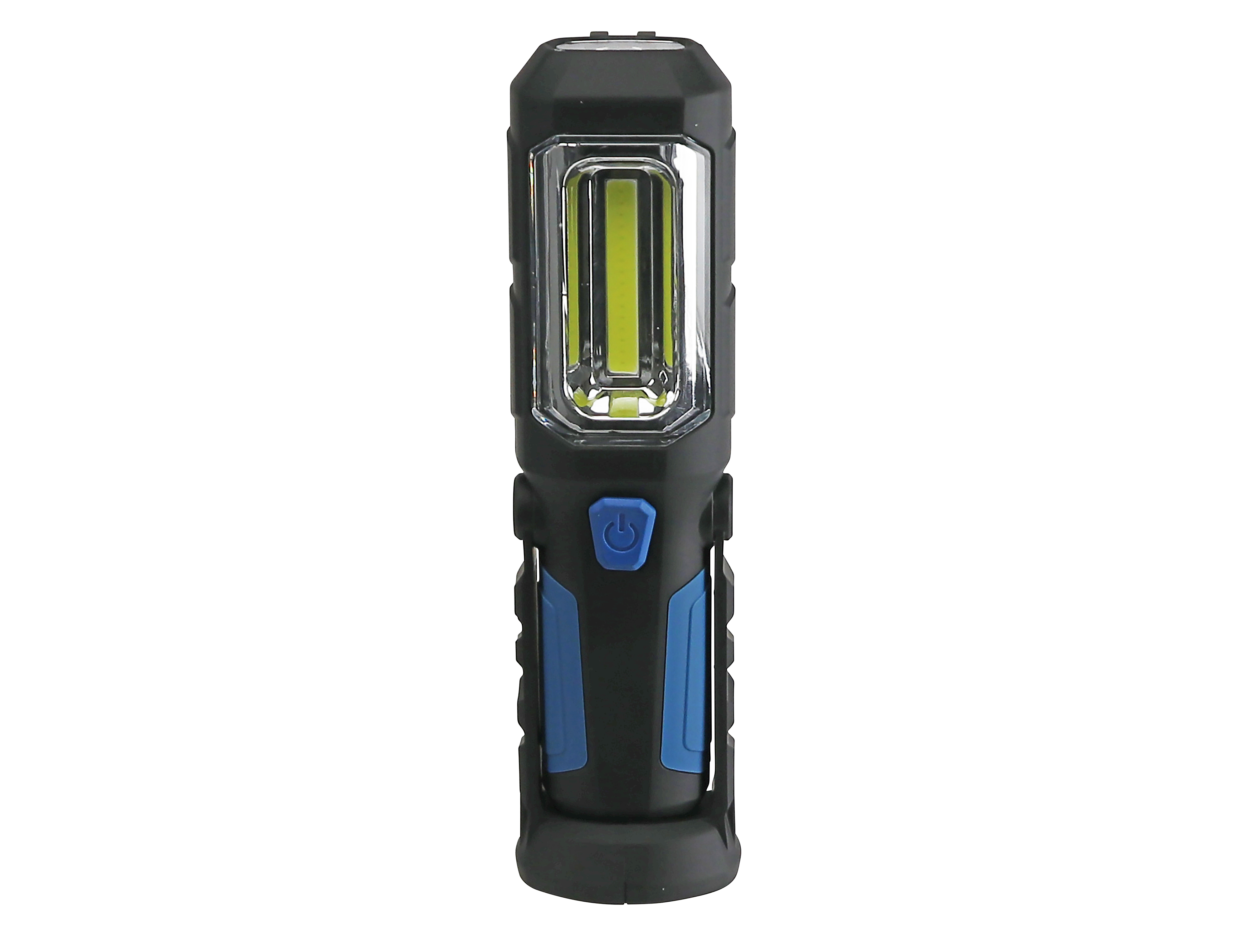 LED-Arbeitsleuchte, L006D-COB, blau/schwarz, 3,7V, 2000 mA