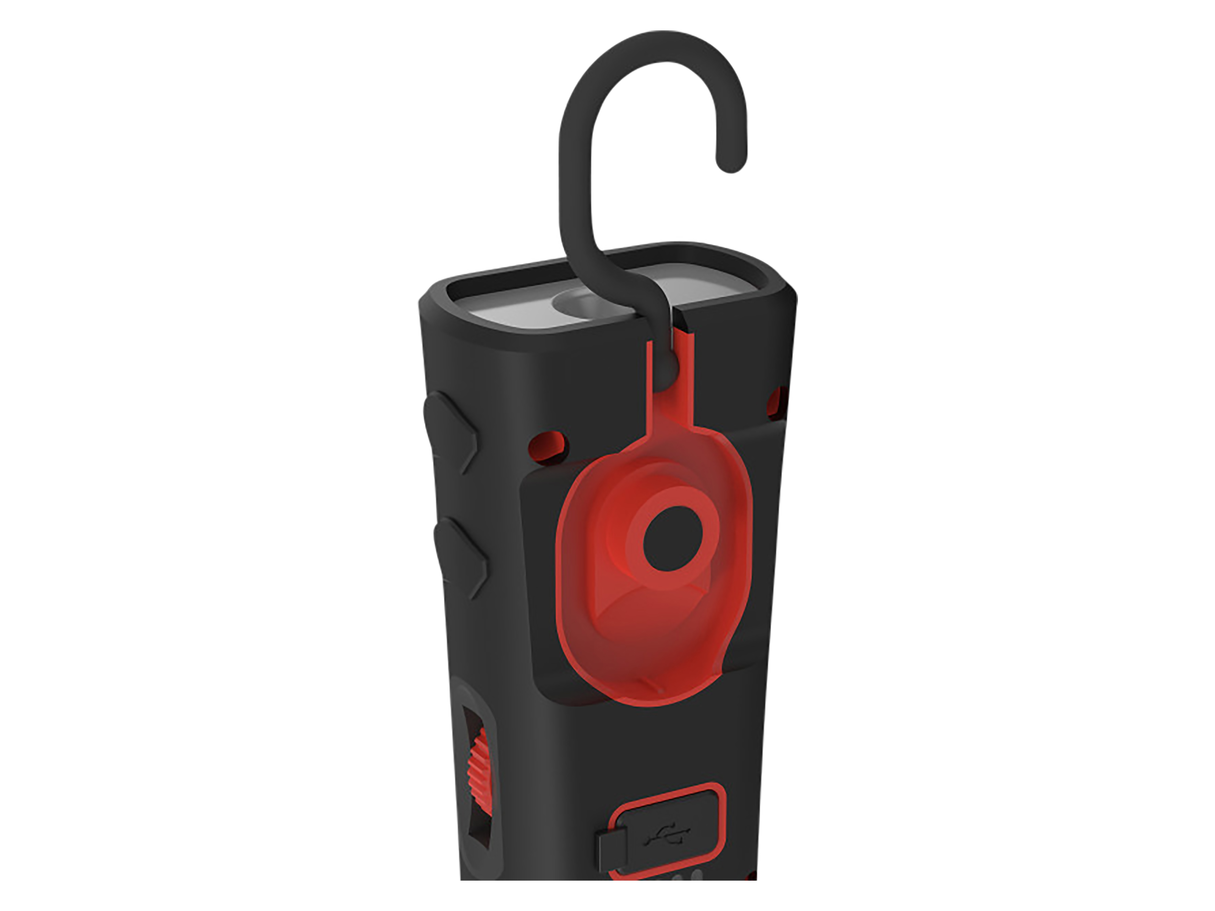 PCE LED-Handleuchte H1000, 5.000mAh, LS+USB-C, IP54, schwarz PCE LED-Handleuchte H1000, 5.000mAh, LS+USB-C, IP54, schwarz