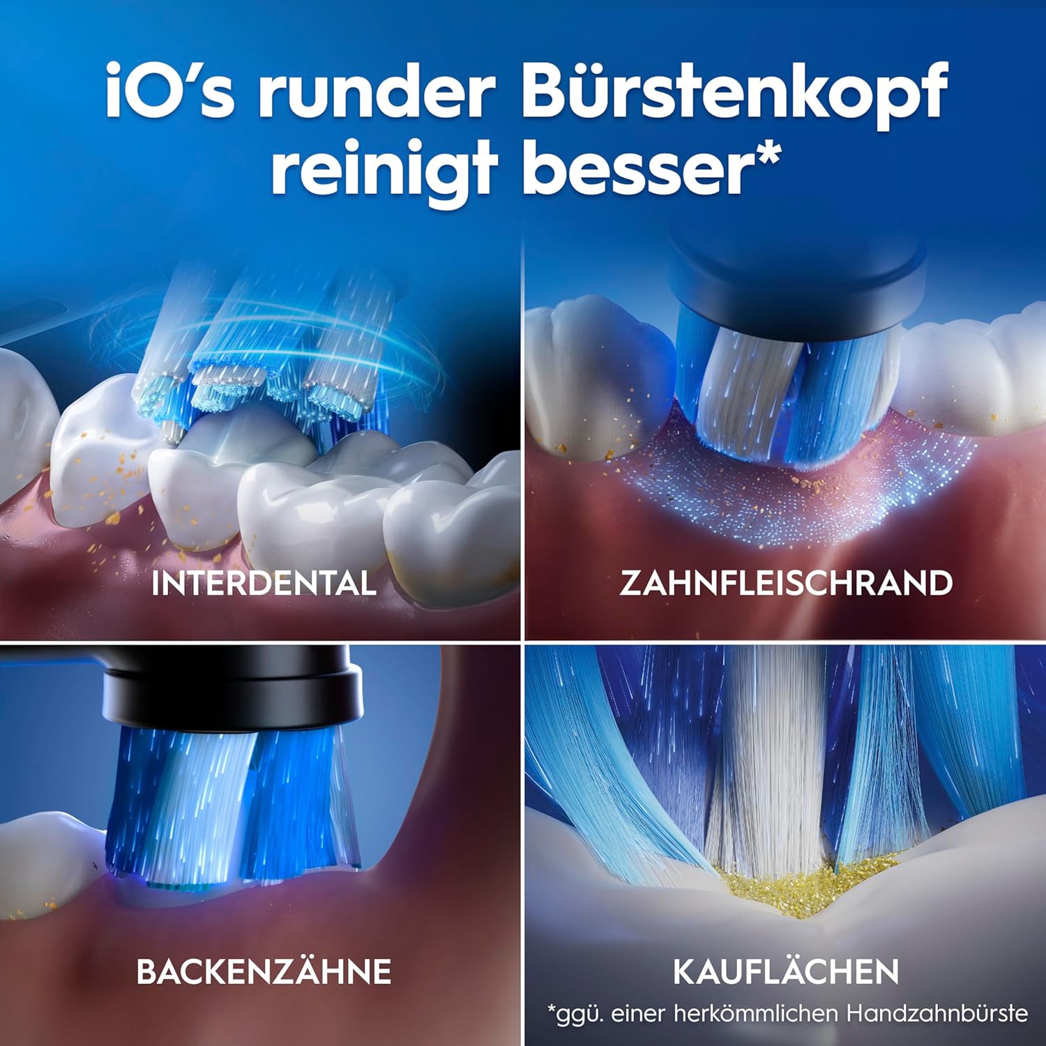 ORAL-B Elektrische Zahnbürste iO, Series 6 Plus Edition, Black Lava