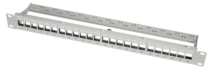 LOGILINK Patchpanel NK4073 1HE 24Port geschirmt