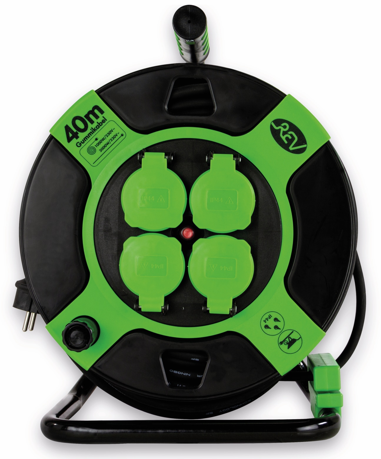 REV Kabeltrommel H05RR, 4-fach, 40 m REV Kabeltrommel H05RR, 4-fach, 40 m