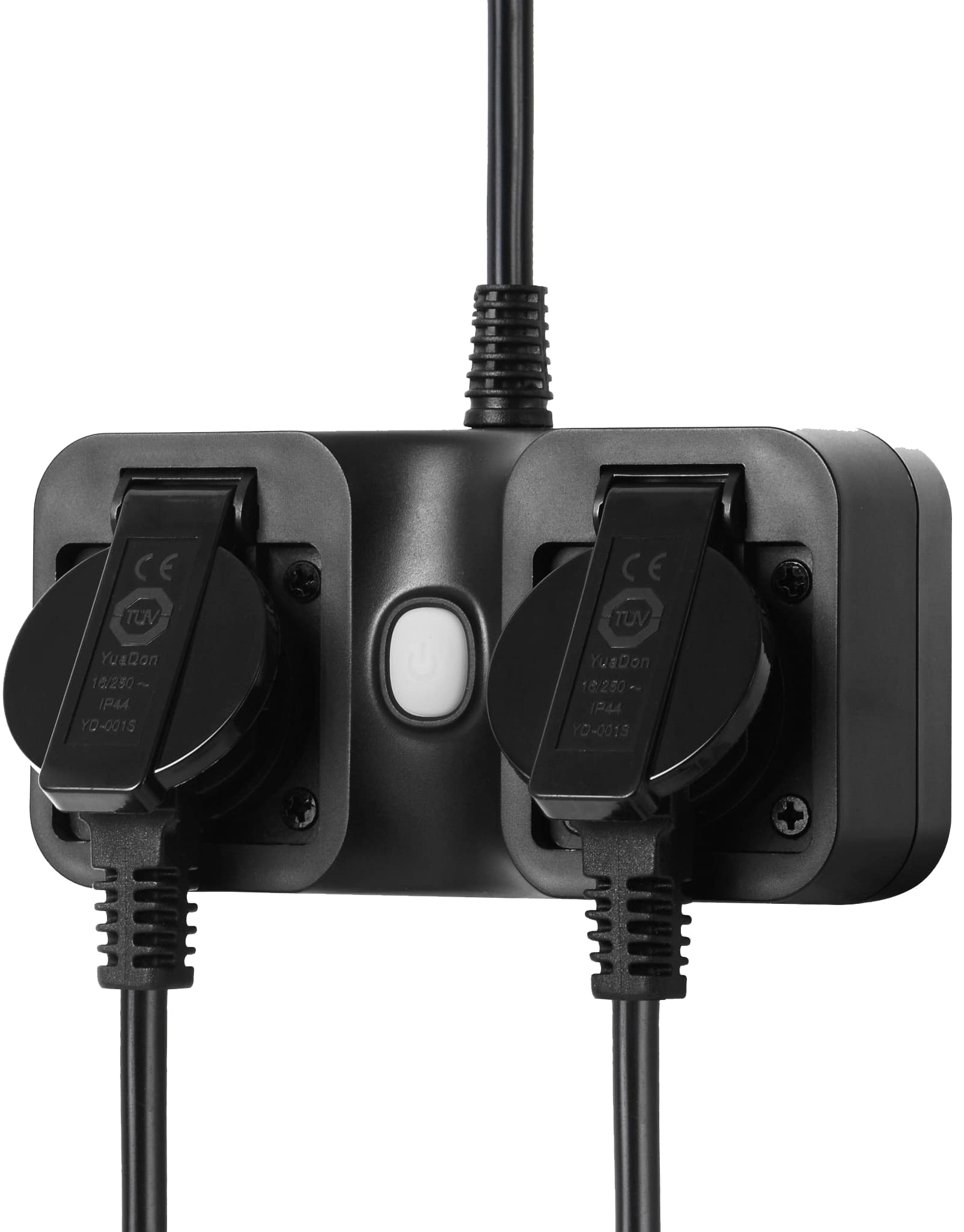 EDIMAX WLAN-Steckdose SP-1122WTO, 2-fach, für den Außenbereich, schwarz