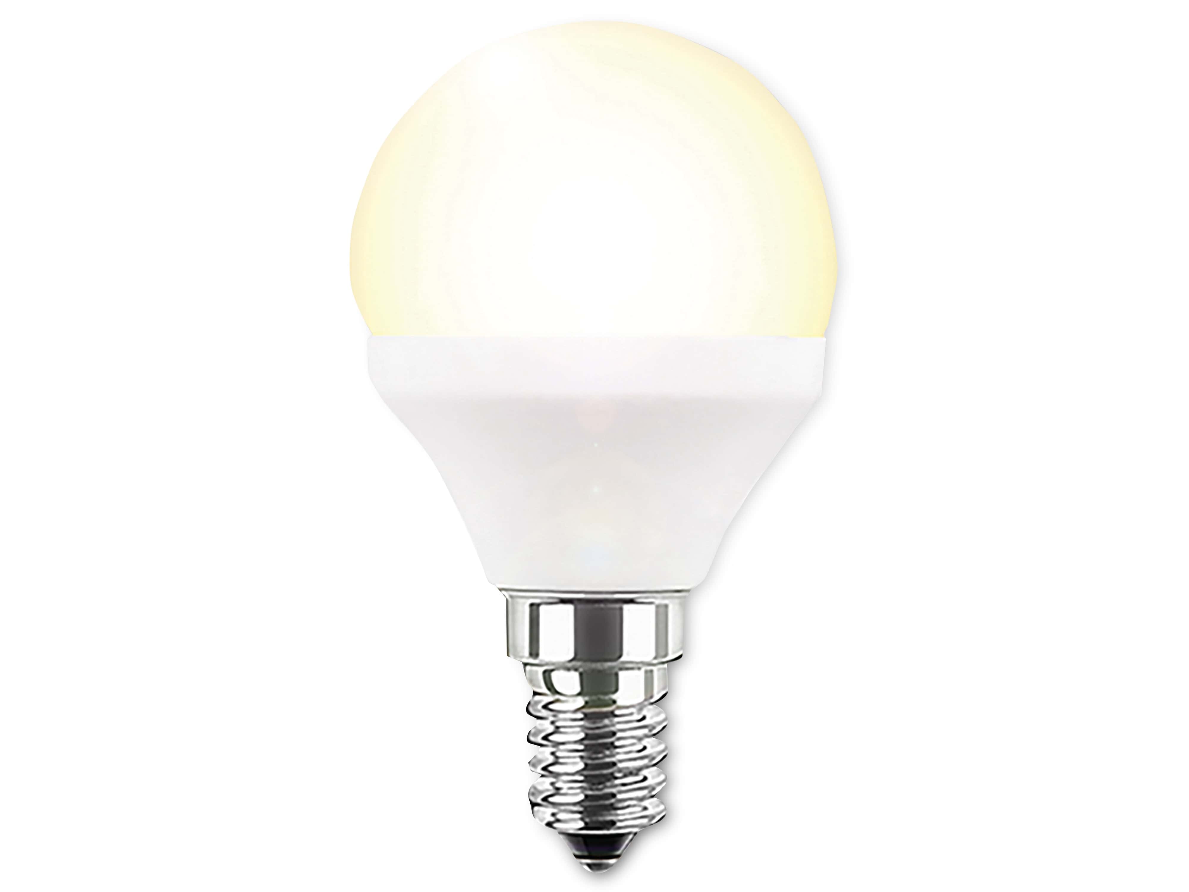 BLULAXA LED-SMD-Lampe, G45, E14, EEK: F, 5W, 470lm, 4000K