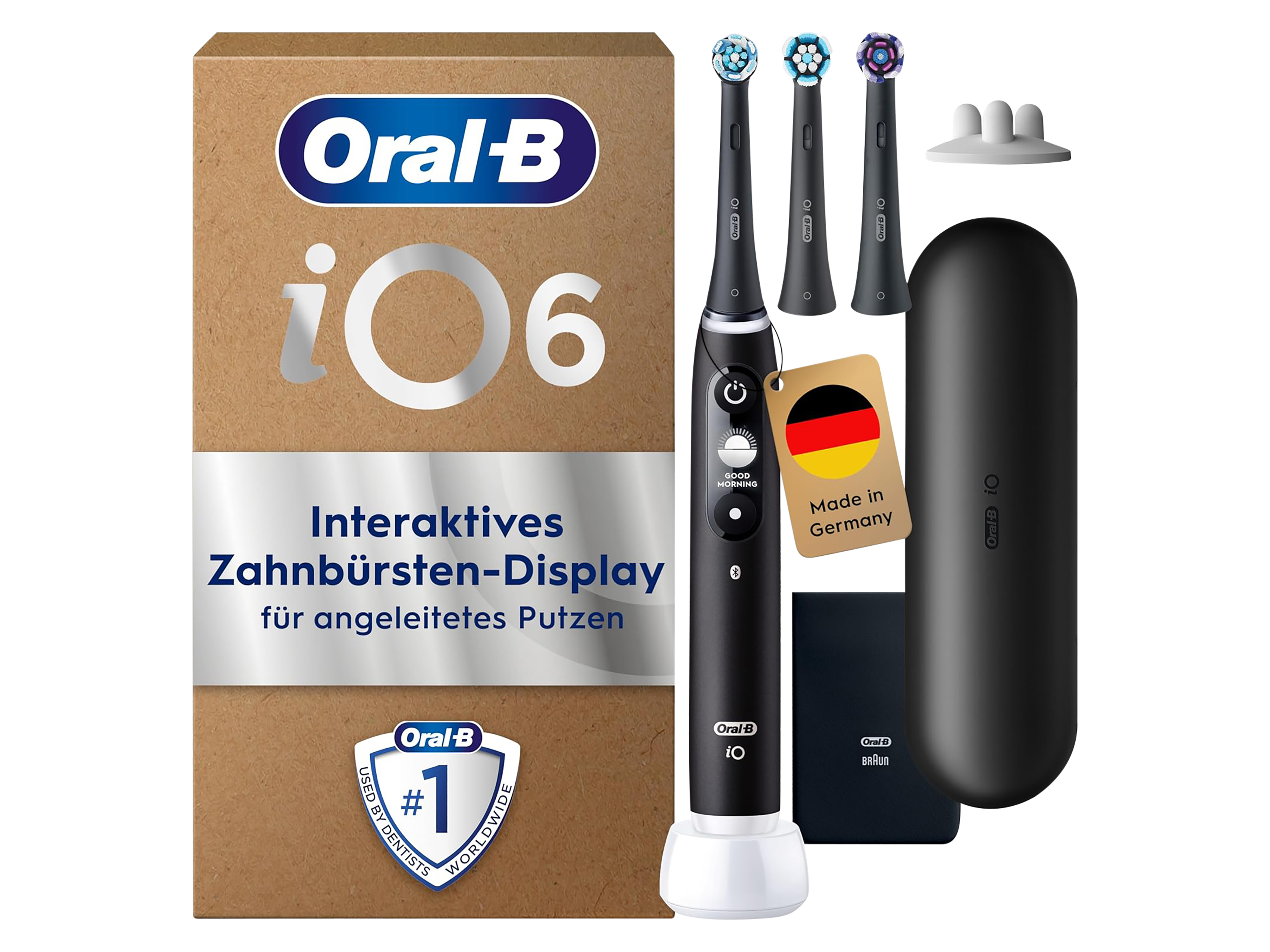 ORAL-B Elektrische Zahnbürste iO, Series 6 Plus Edition, Black Lava ORAL-B Elektrische Zahnbürste iO, Series 6 Plus Edition, Black Lava