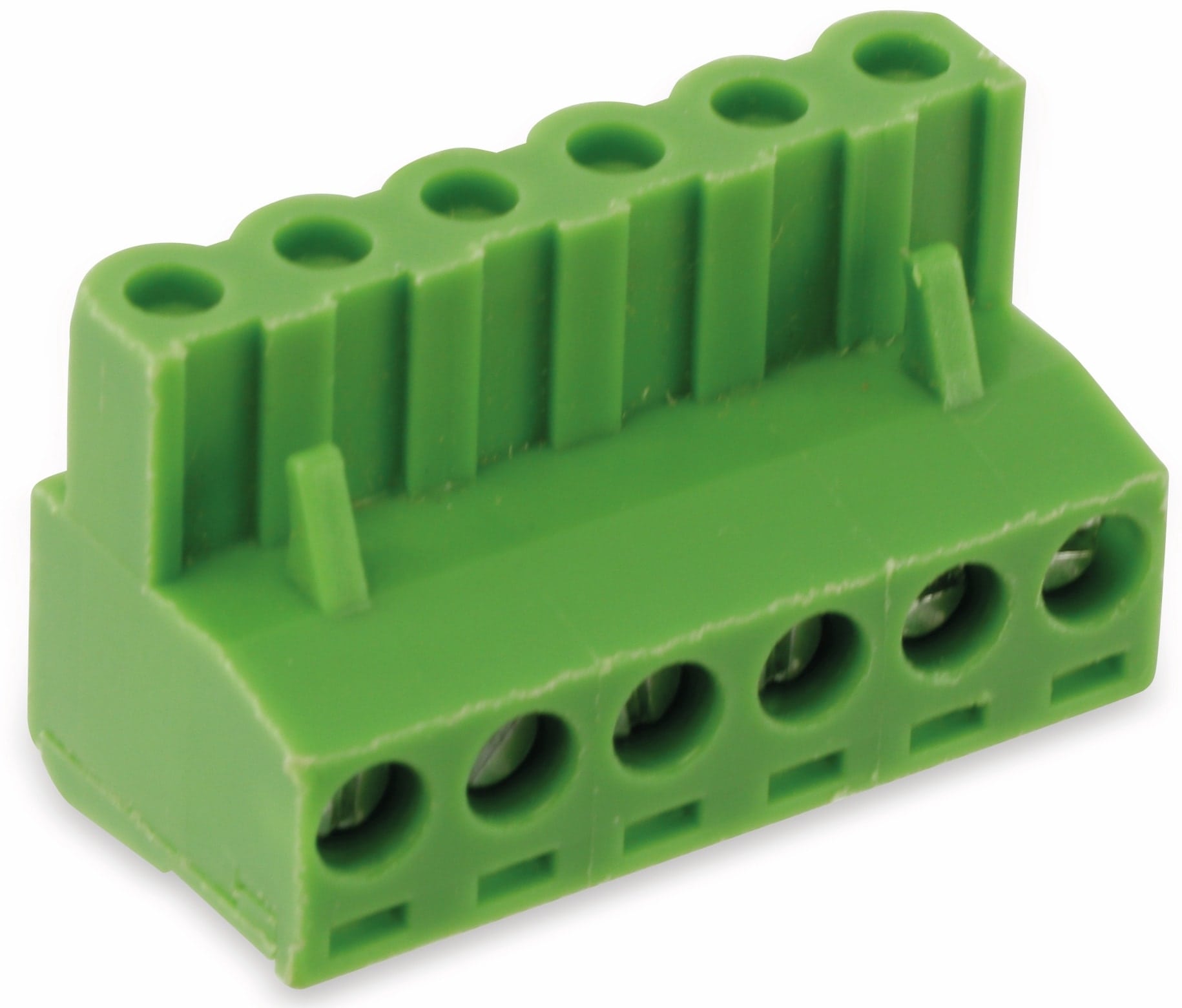 Leiterplattenanschlussklemme, 6pol., RM5,08 mm, 10A