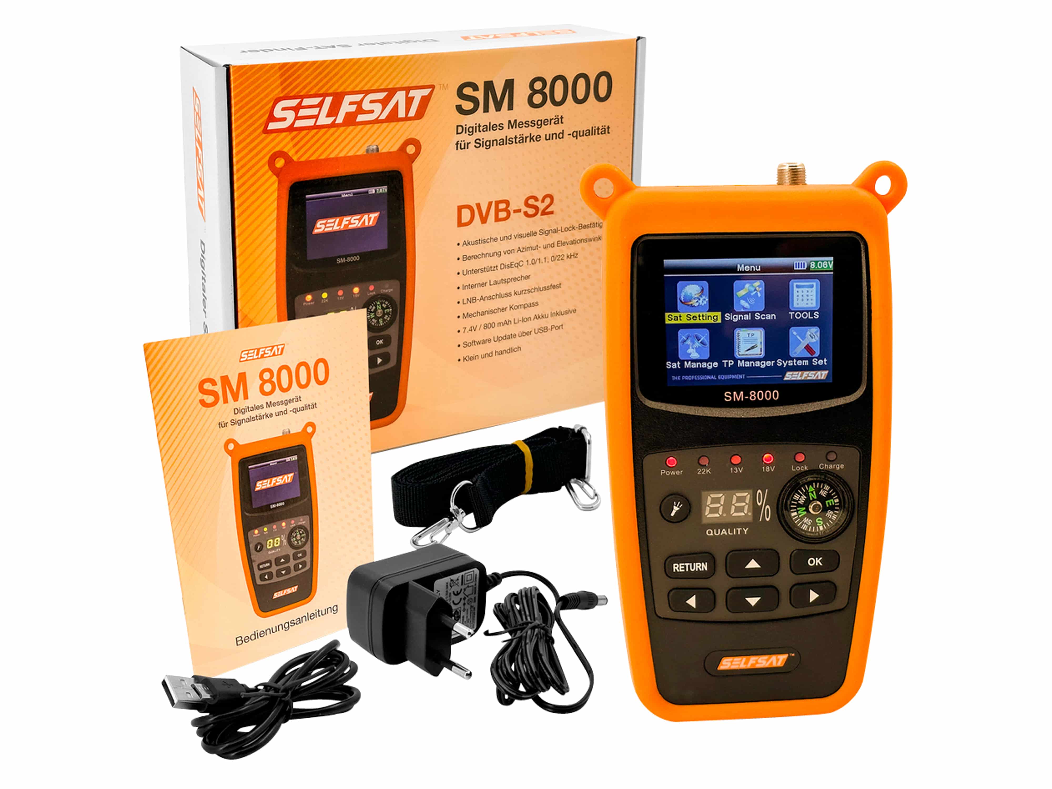 SELFSAT SAT-Finder SM 8000