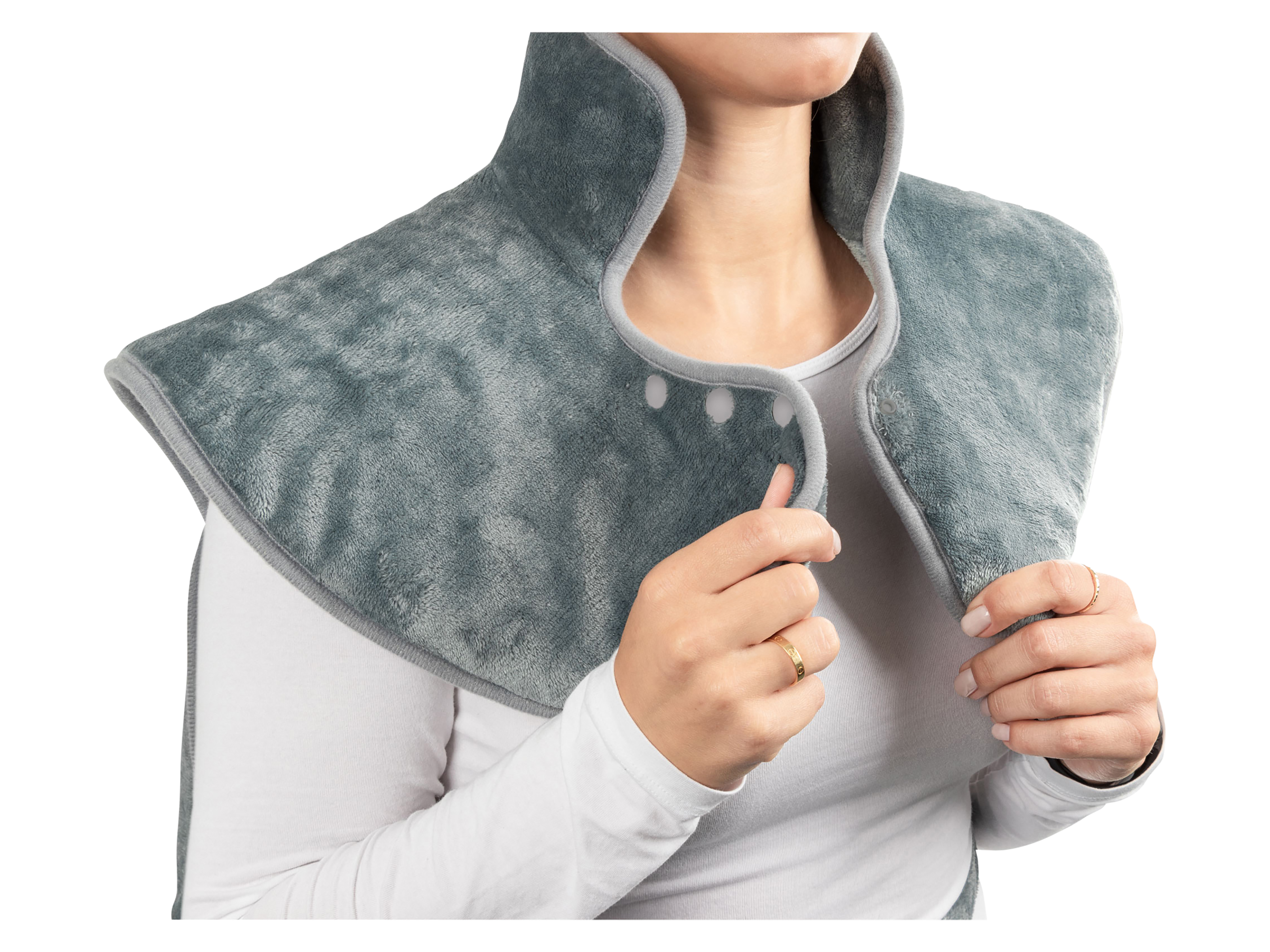 PROFICARE Rücken- und Nackenheizdecke, PC-RNH 3107, grau, 120 W