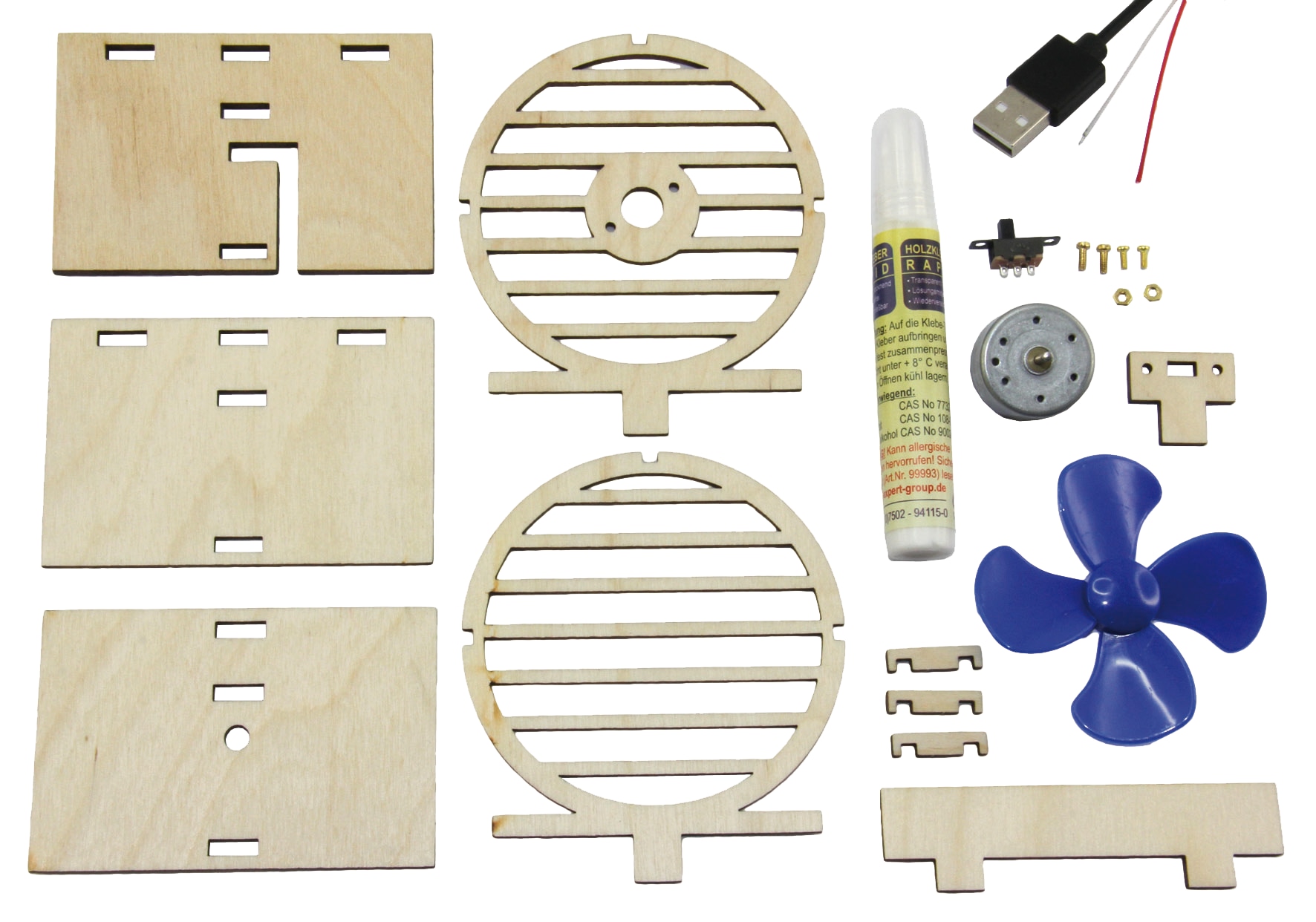 SOL-EXPERT Lötbausatz USB Ventilator, 45498