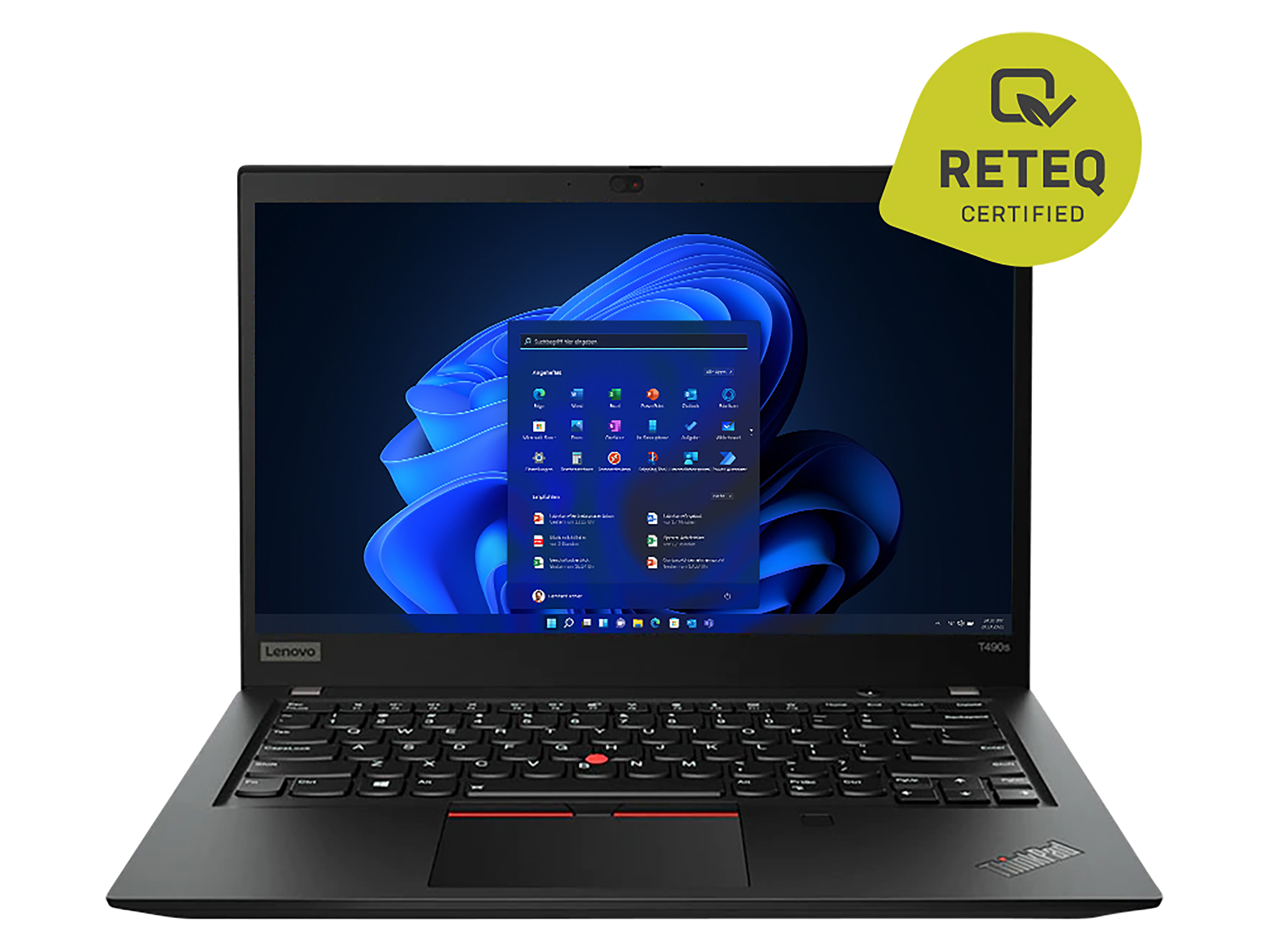 LENOVO Notebook Thinkpad T490S, 35,56 cm (14"), i5, 8GB, 256GB, Win11Pro, refurbished