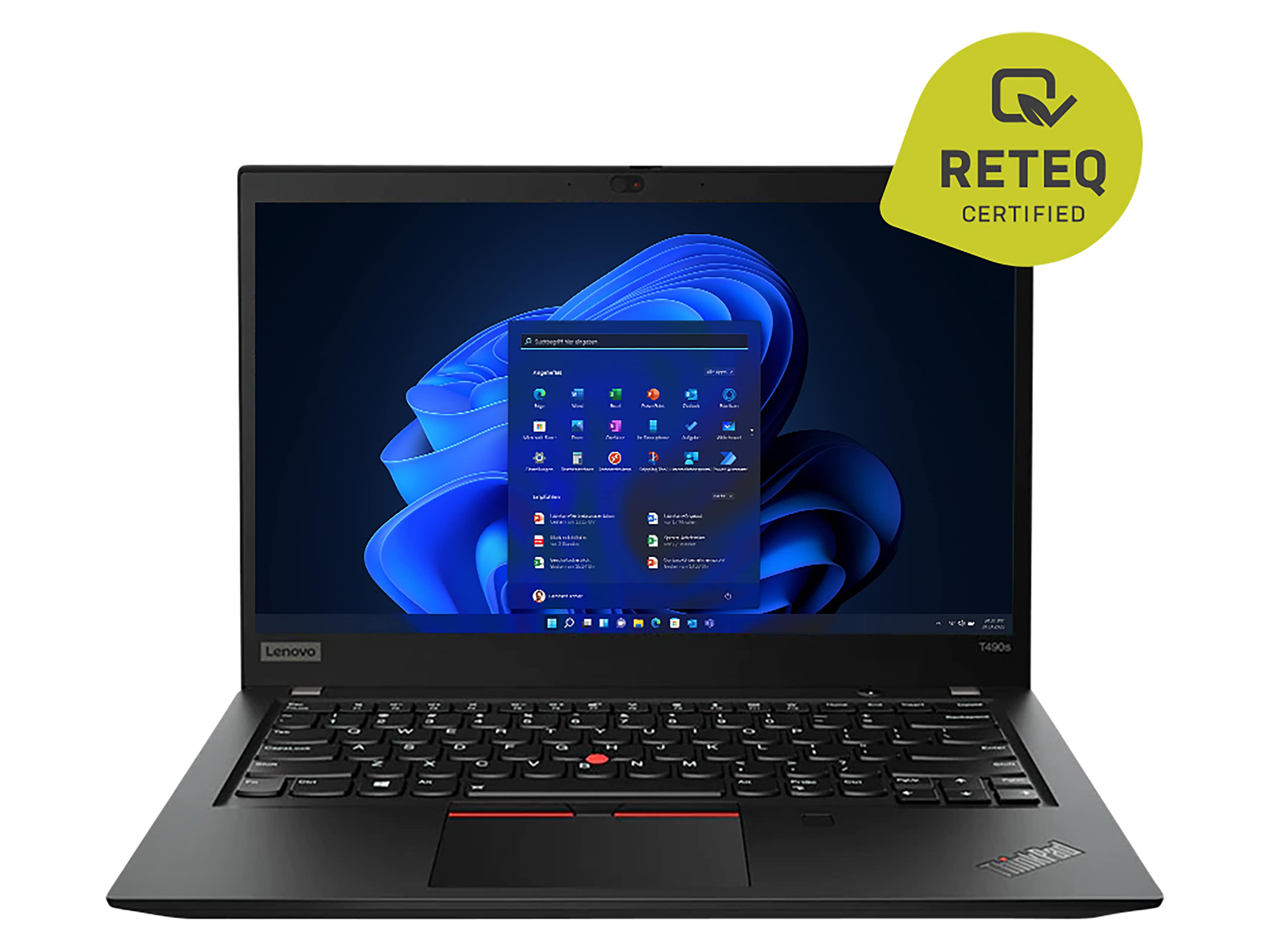 LENOVO Notebook Thinkpad T490S, 35,56 cm (14"), i5, 8GB, 256GB, Win11Pro, refurbished LENOVO Notebook Thinkpad T490S, 35,56 cm (14"), i5, 8GB, 256GB, Win11Pro, refurbished