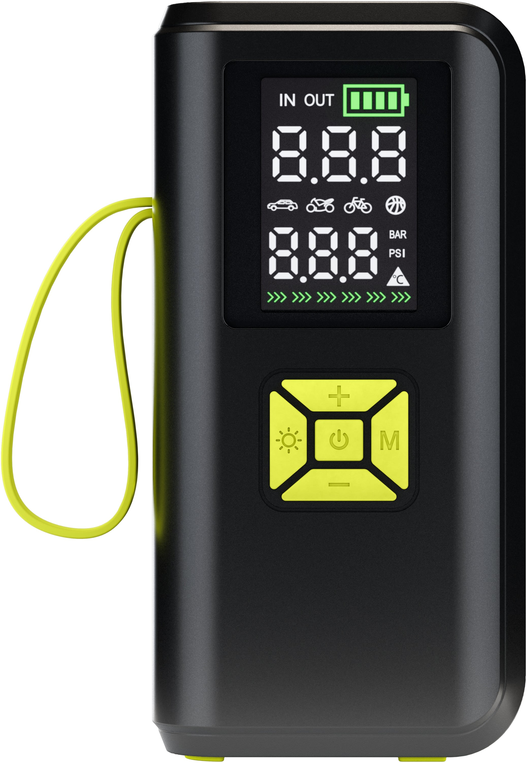 GOOBAY TOOLS Akku-Kompressor, 77827, 10 bar