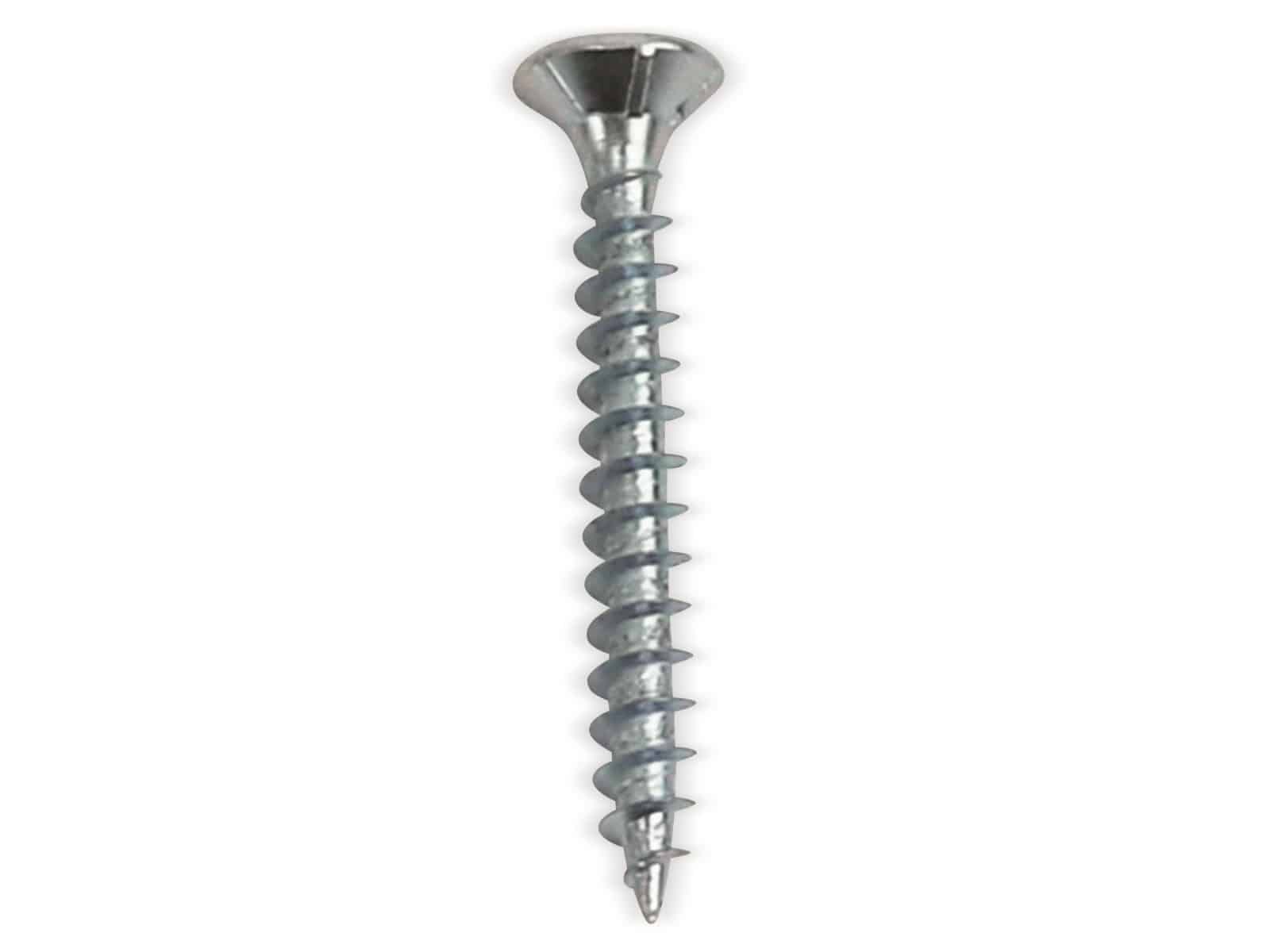 MASTERPROOF Spanplattenschrauben, 50x4,5 mm, 20 Stück