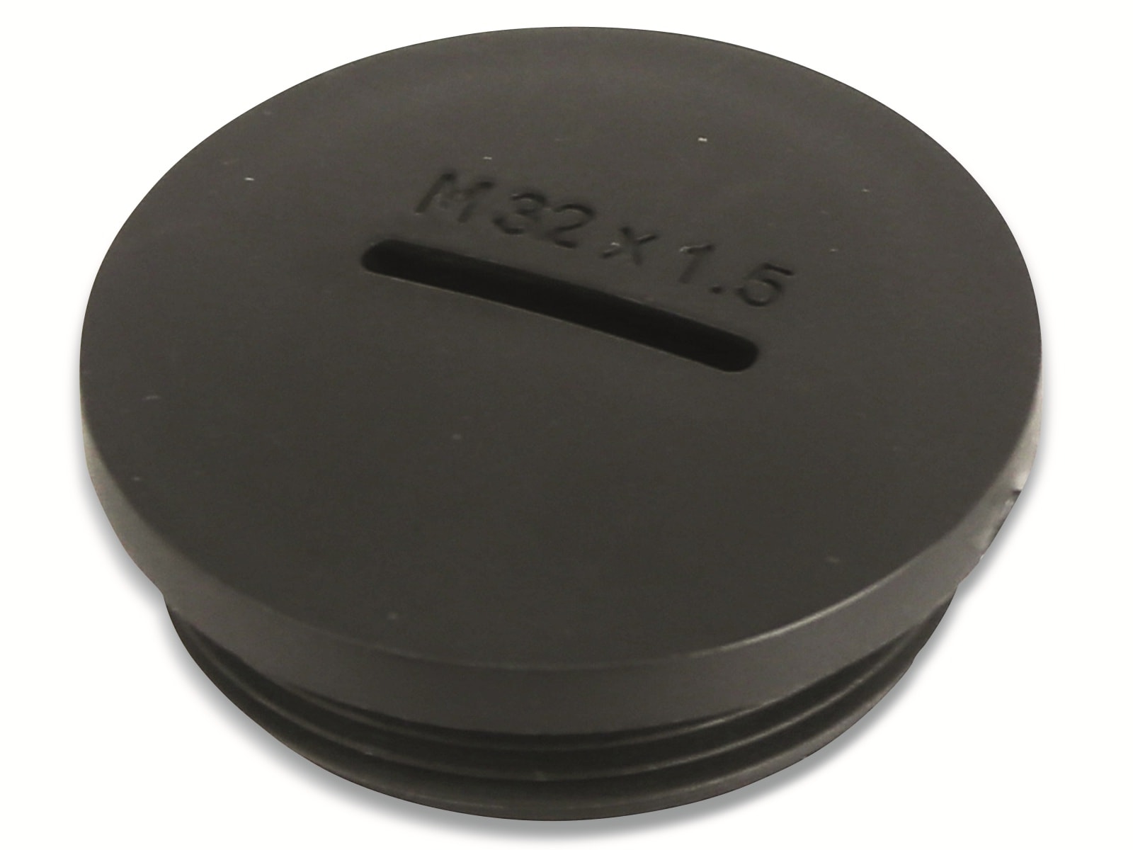 KSS Verschlussschraube, metrisch, M32, schwarz