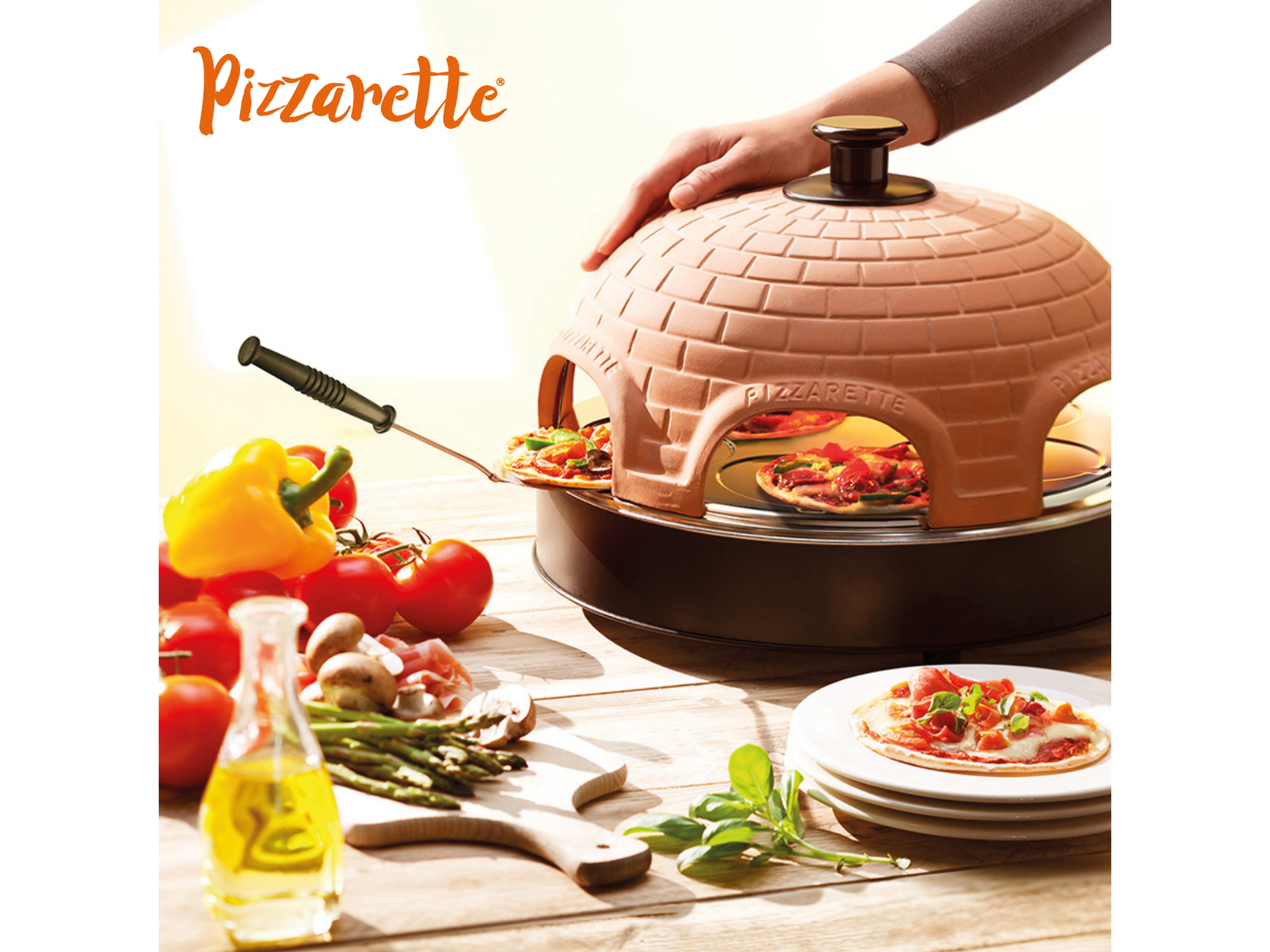 EMERIO Pizza Ofen PO-115984, 1200 W EMERIO Pizza Ofen PO-115984, 1200 W