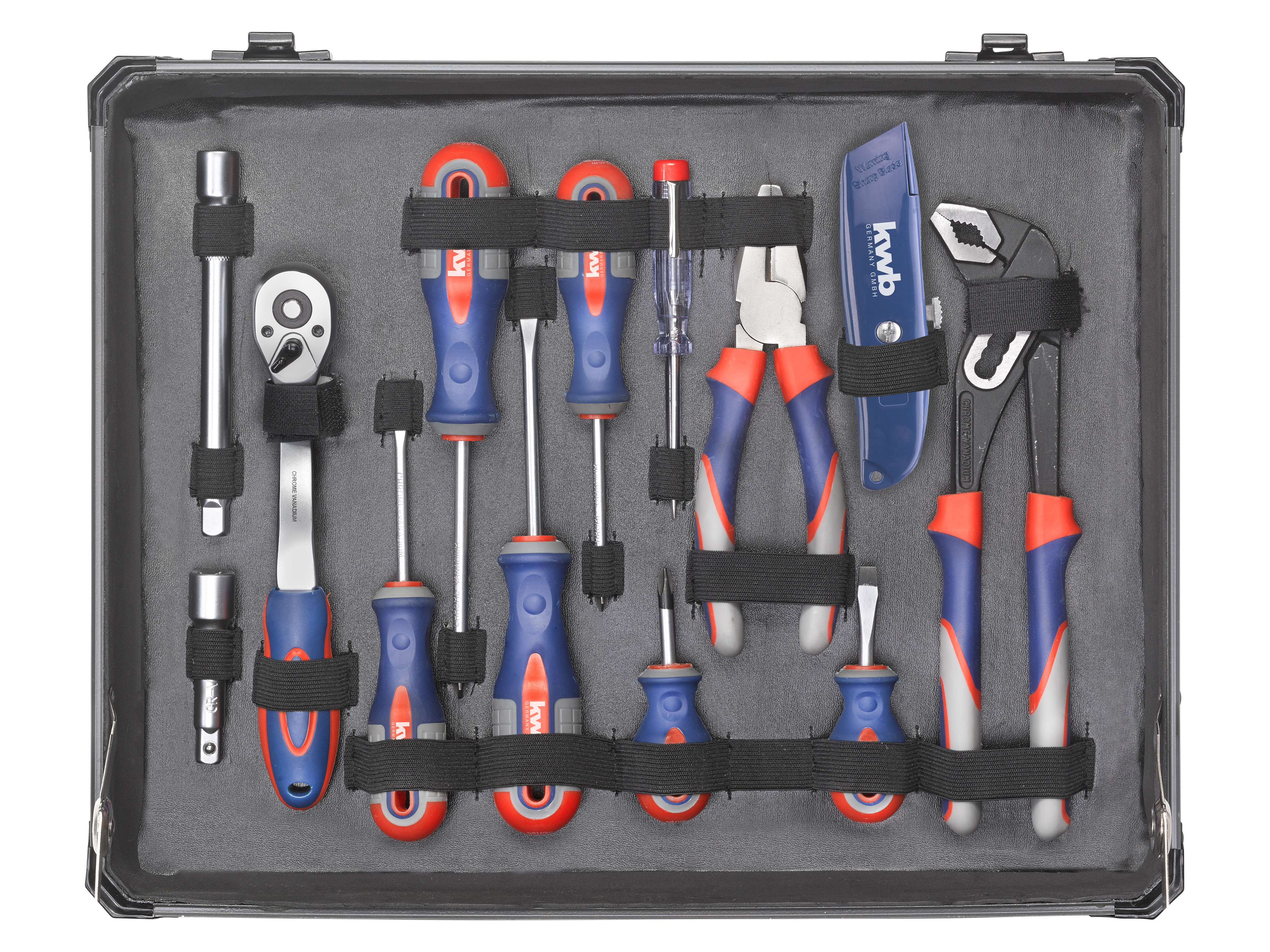 KWB Werkzeugkoffer, 370740, 51-teilig