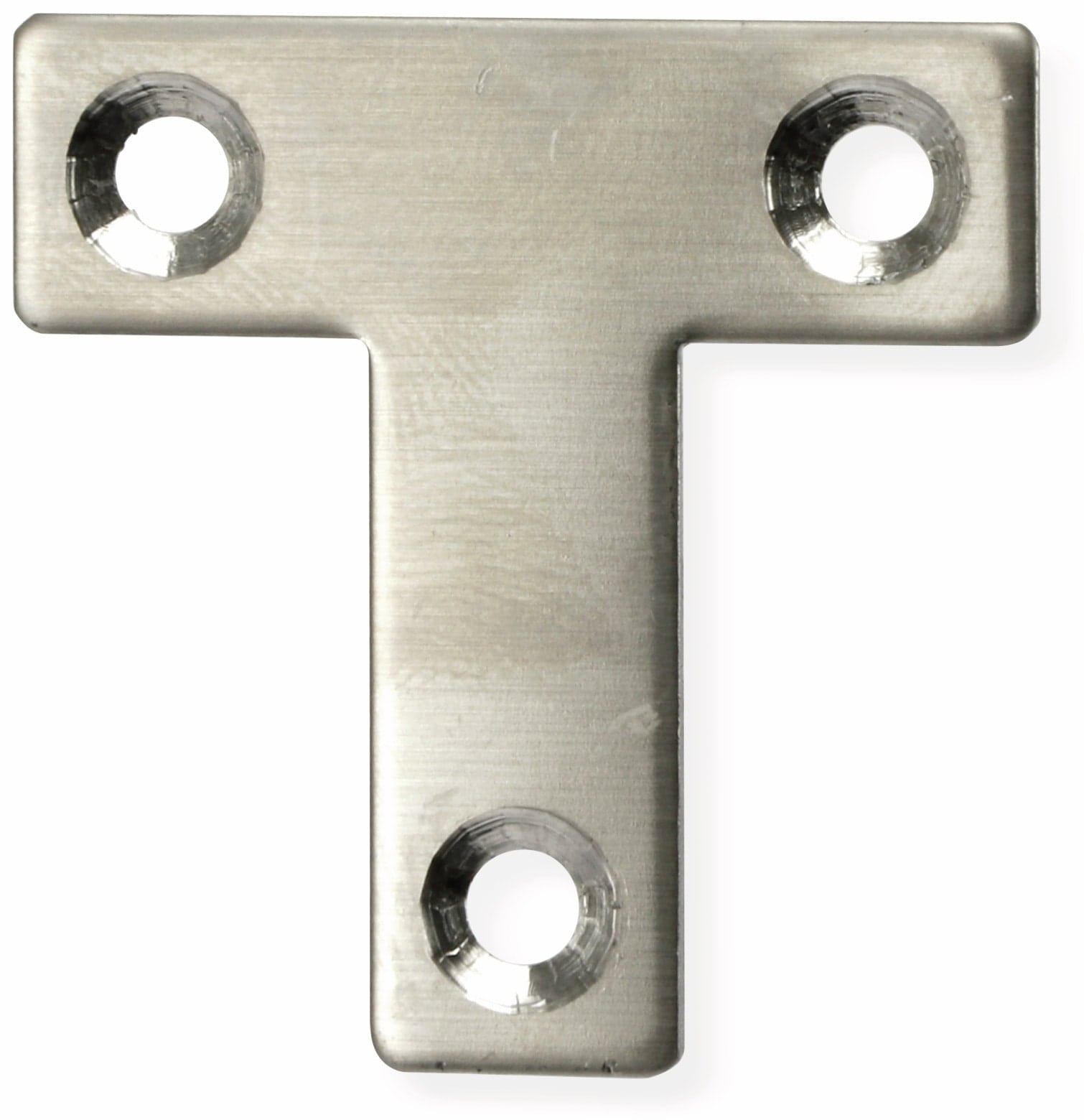 Verbindungsbleche, T-Winkel, 40x40x12 mm, Edelstahl, 10 Stück