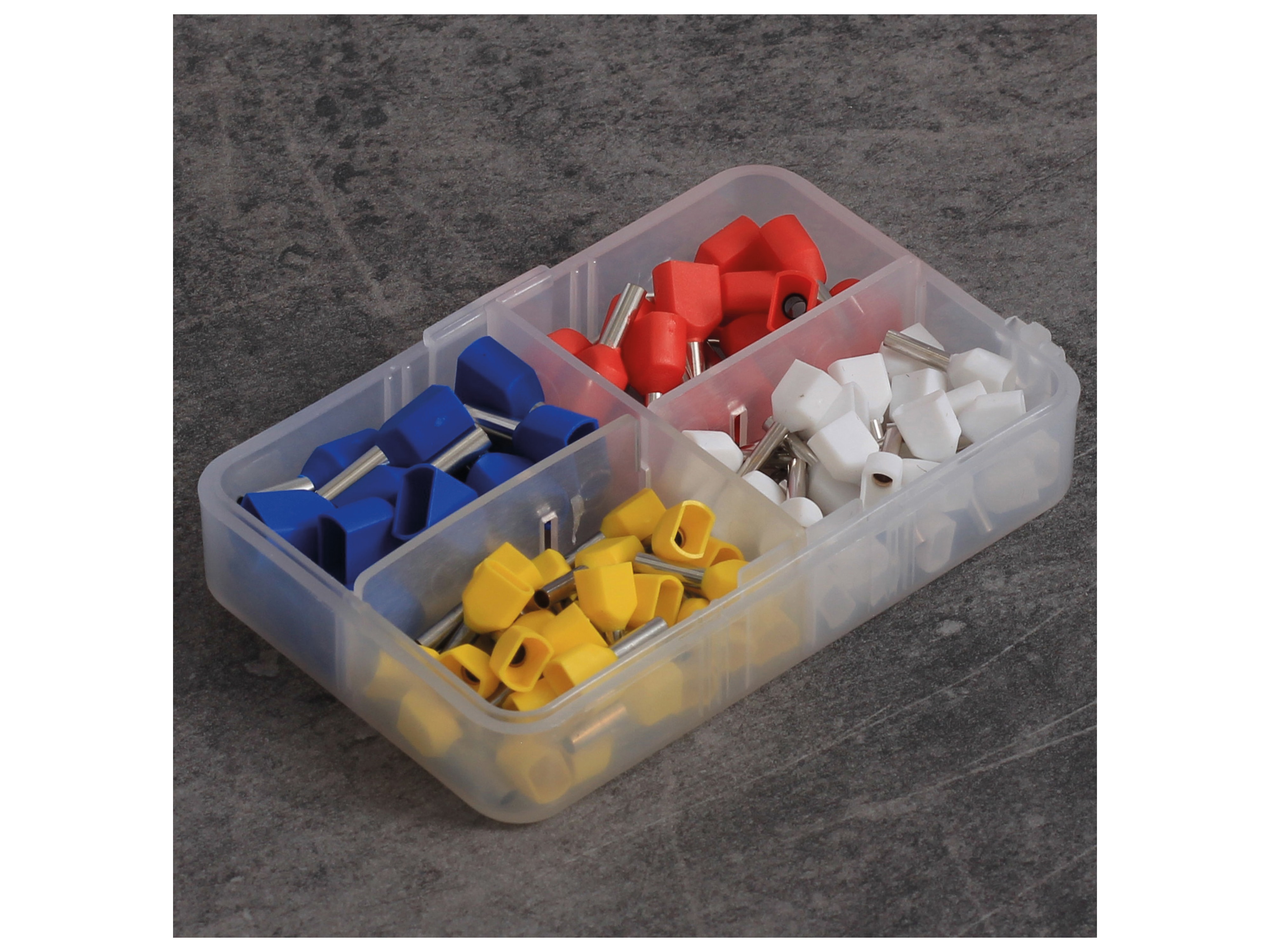 QUADRIOS Duo-Aderendhülsen-Set, 2010C390, 0,75-2,5 mm², Teilisoliert, 90 St.