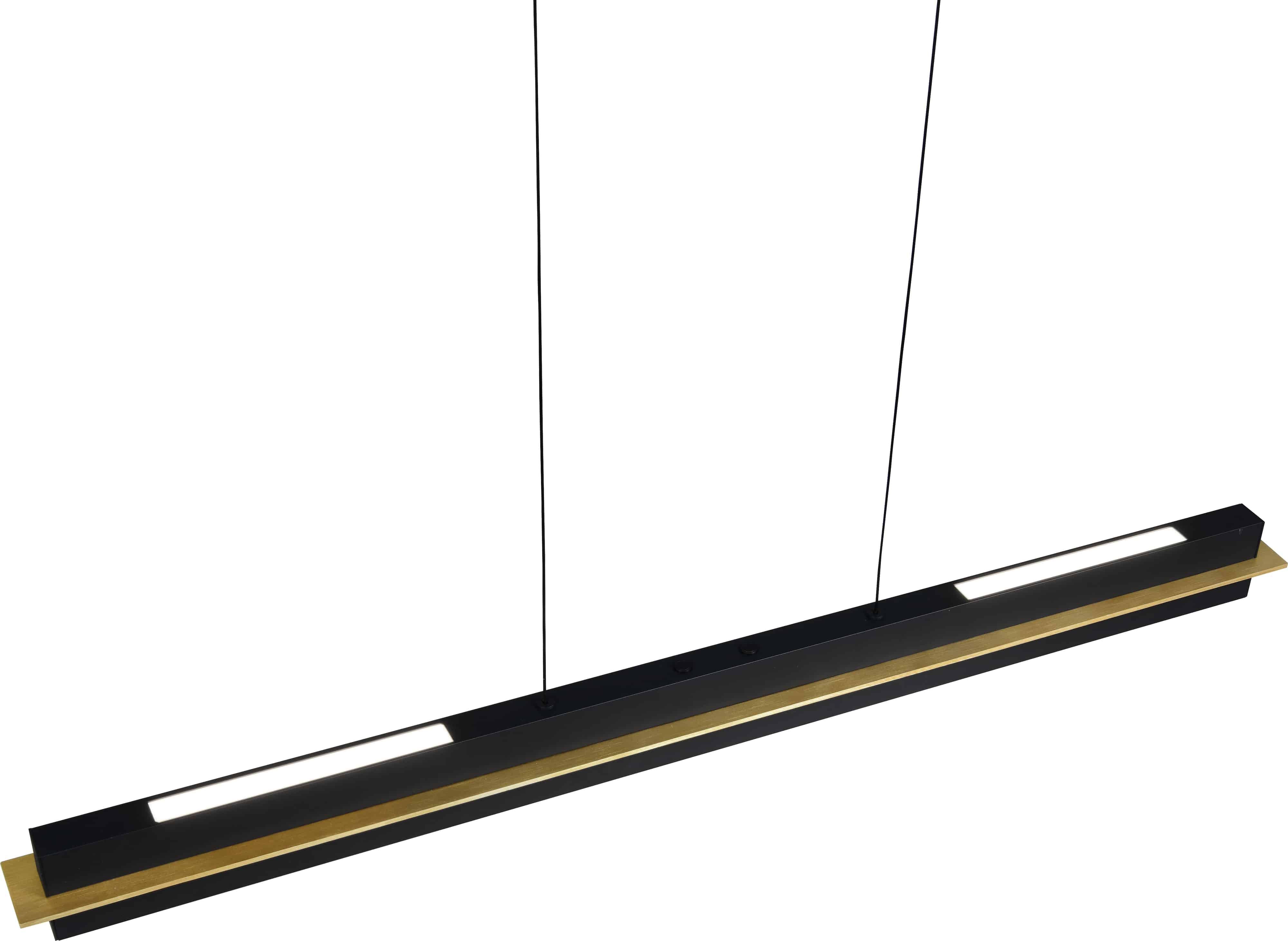 TRIO LED-Pendelleuchte EMERSON 346710180, 22 W, 2500 lm, schwarz