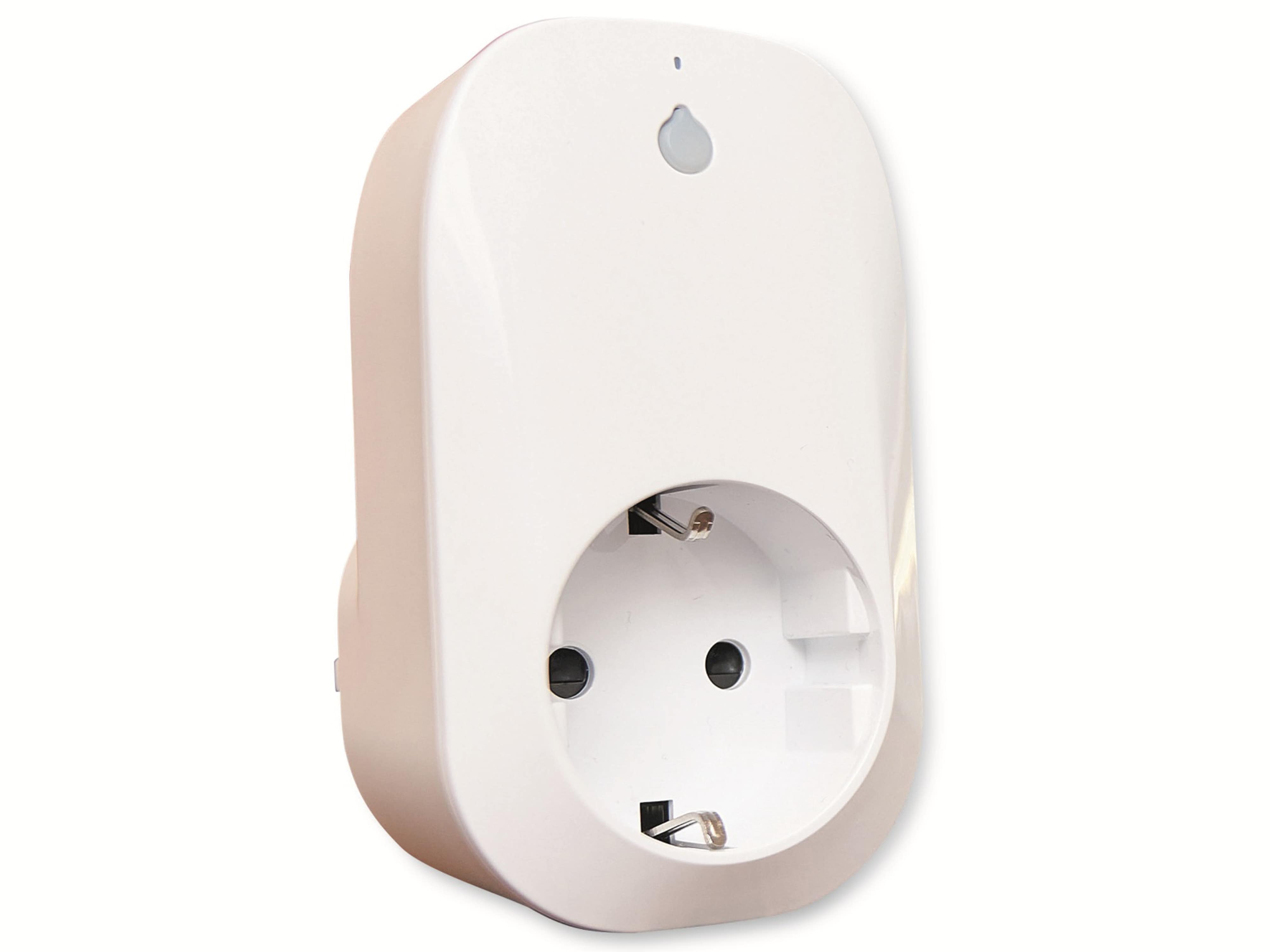SHELLY WLAN-Steckdose Plug, 16 A, Messfunktion, weiß SHELLY WLAN-Steckdose Plug, 16 A, Messfunktion, weiß